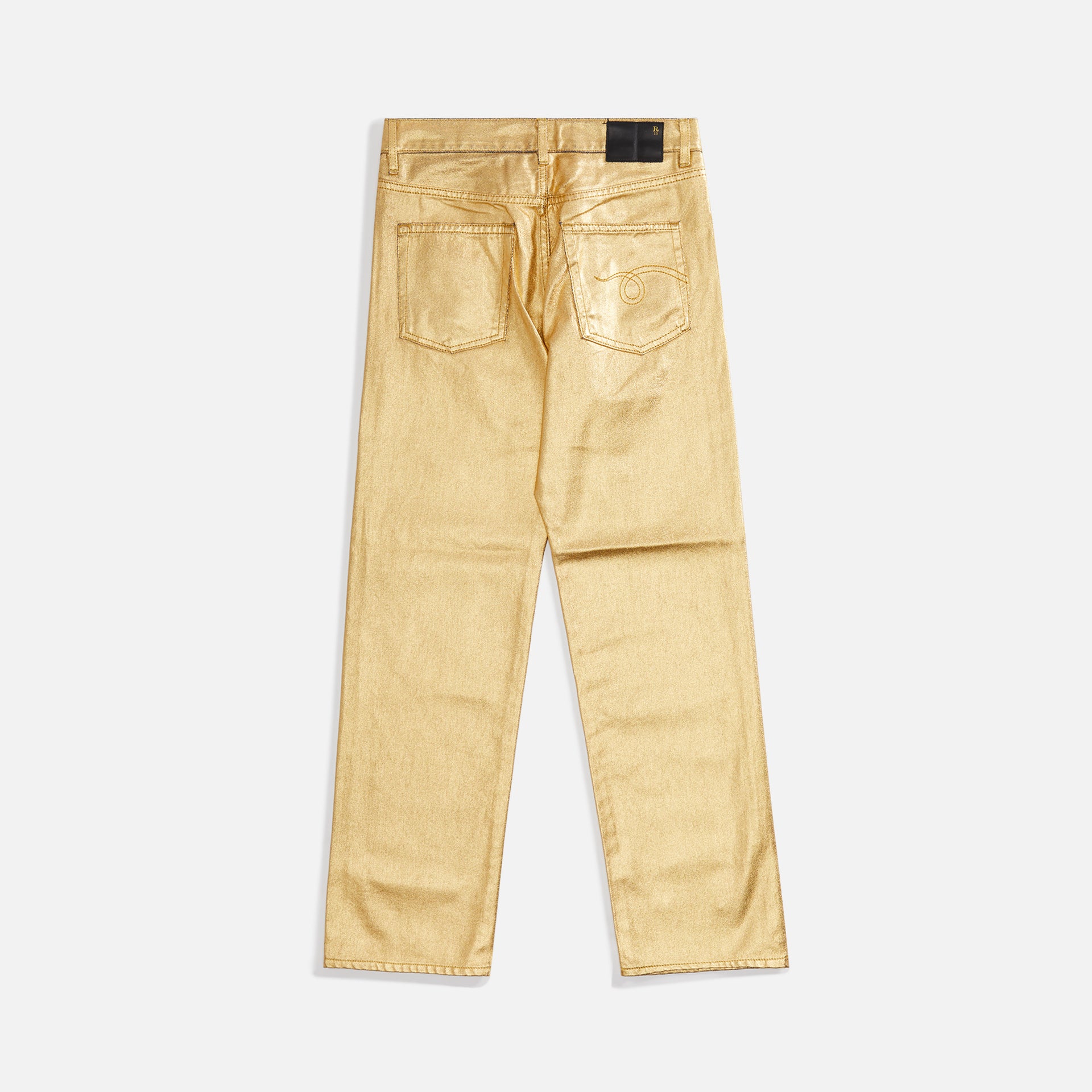 R13 Boyfriend Jean - Gold