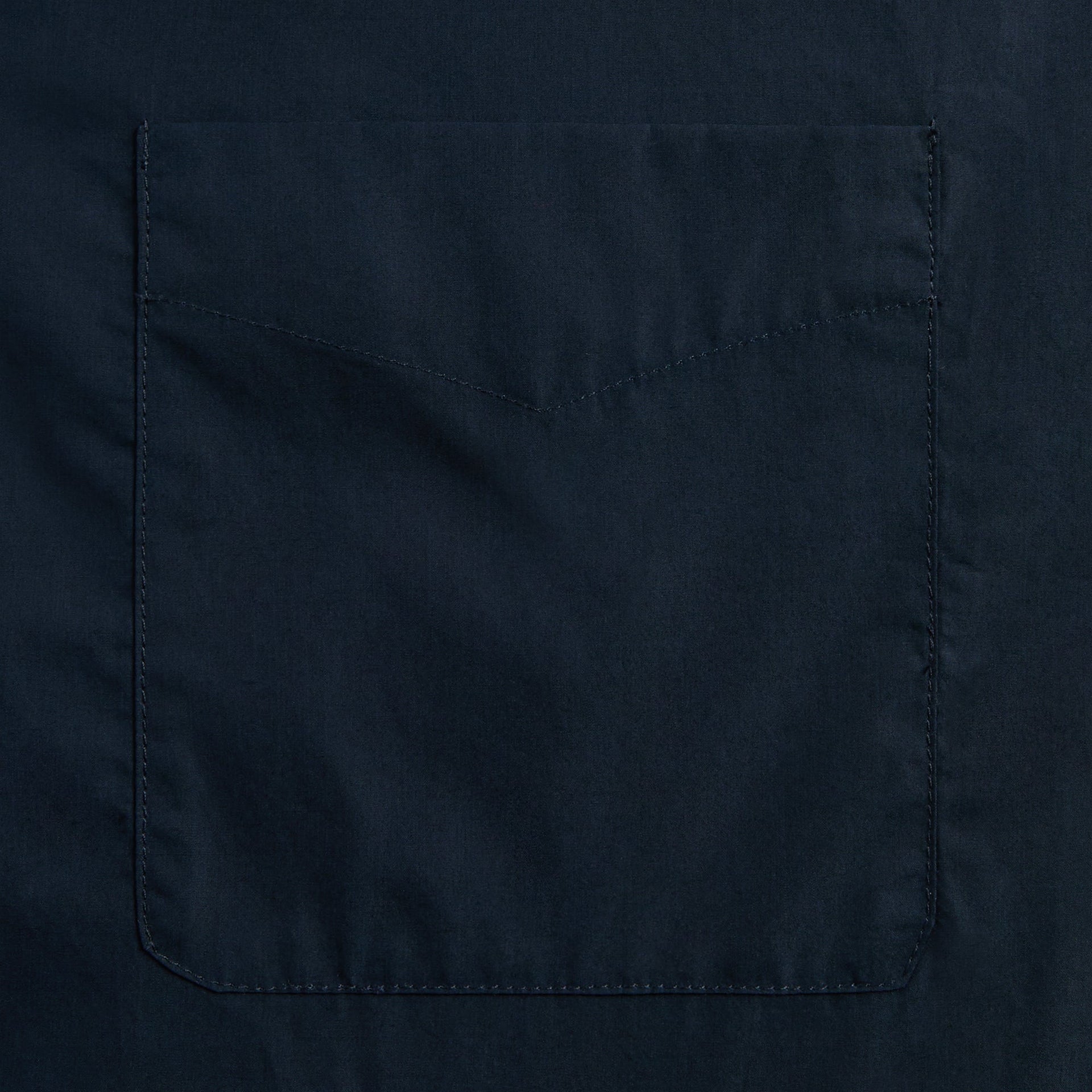 R13 Overlay Drop Neck Shirt - Navy / Abstract Bandana Print