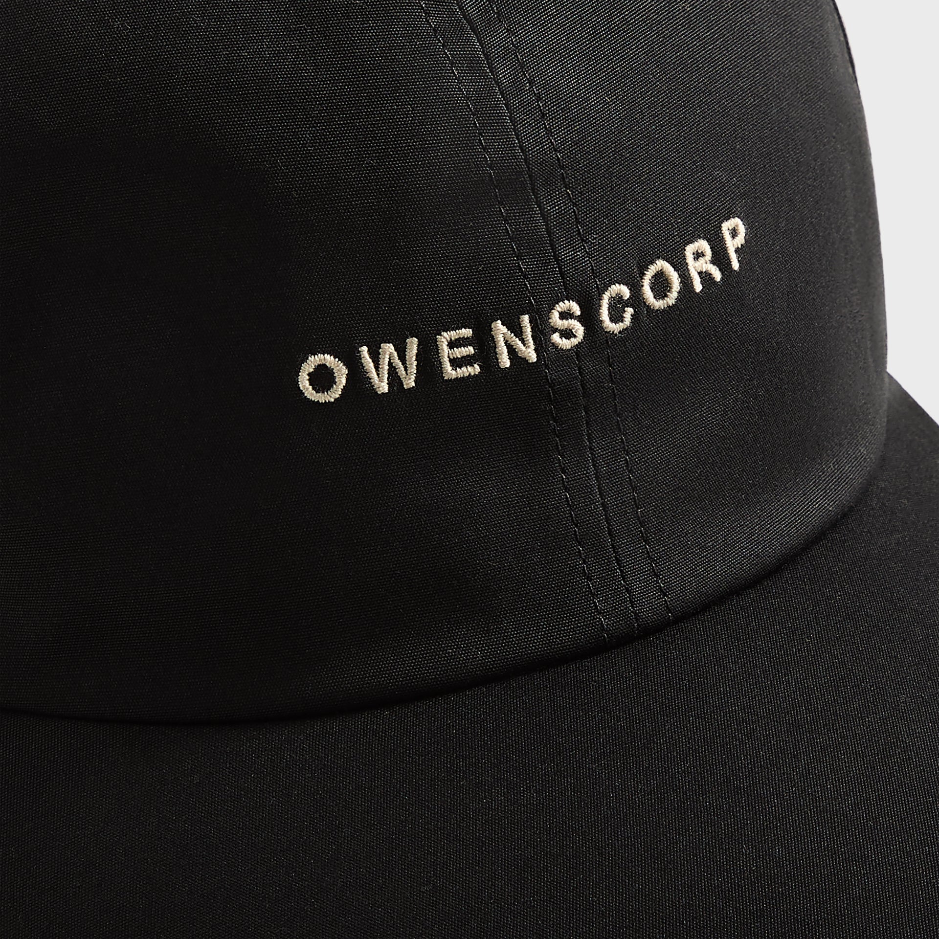 Rick Owens Baseball Cap - Black / Pearl