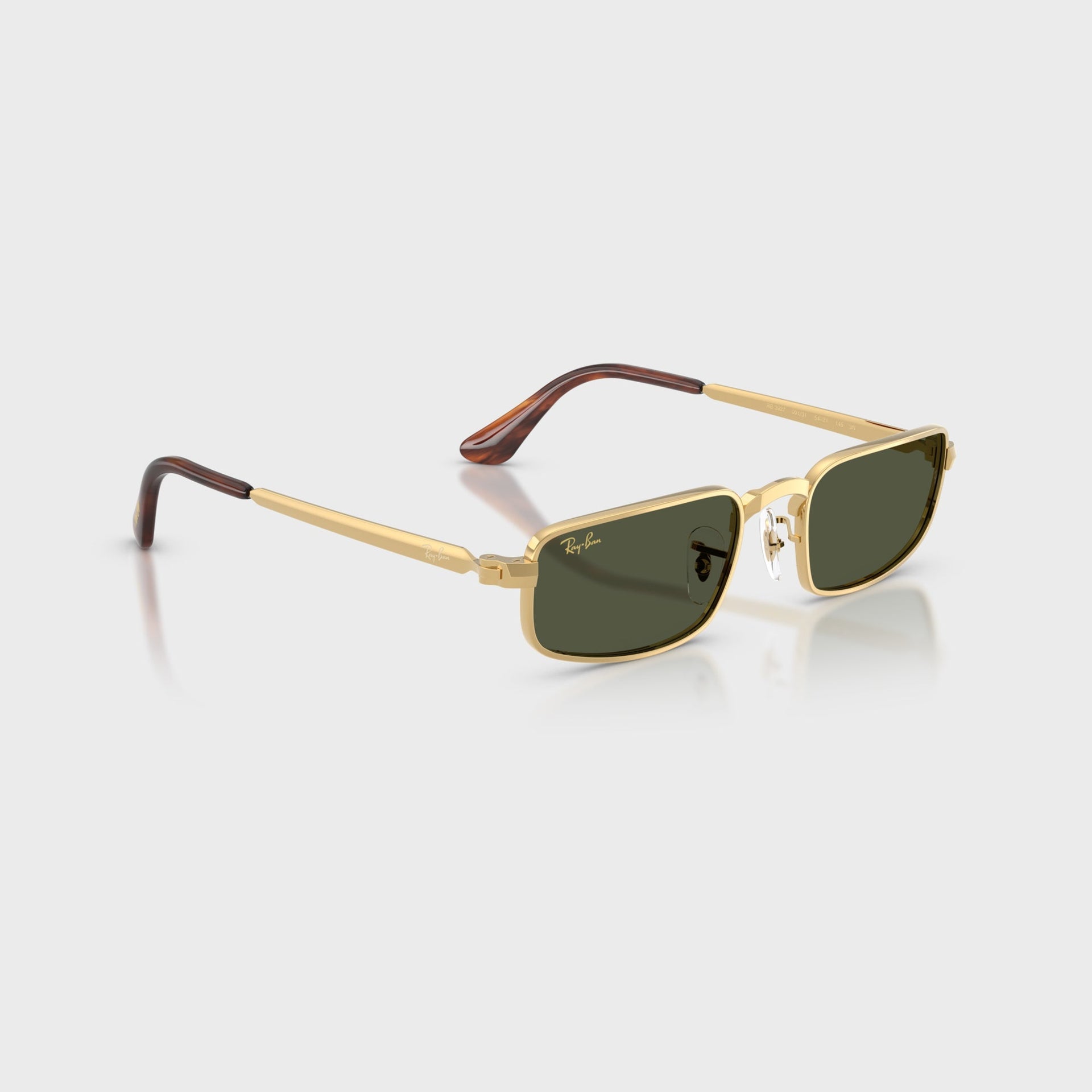 Ray Ban x A$AP ROCKY Bold Metal Sunglasses - Gold / Green