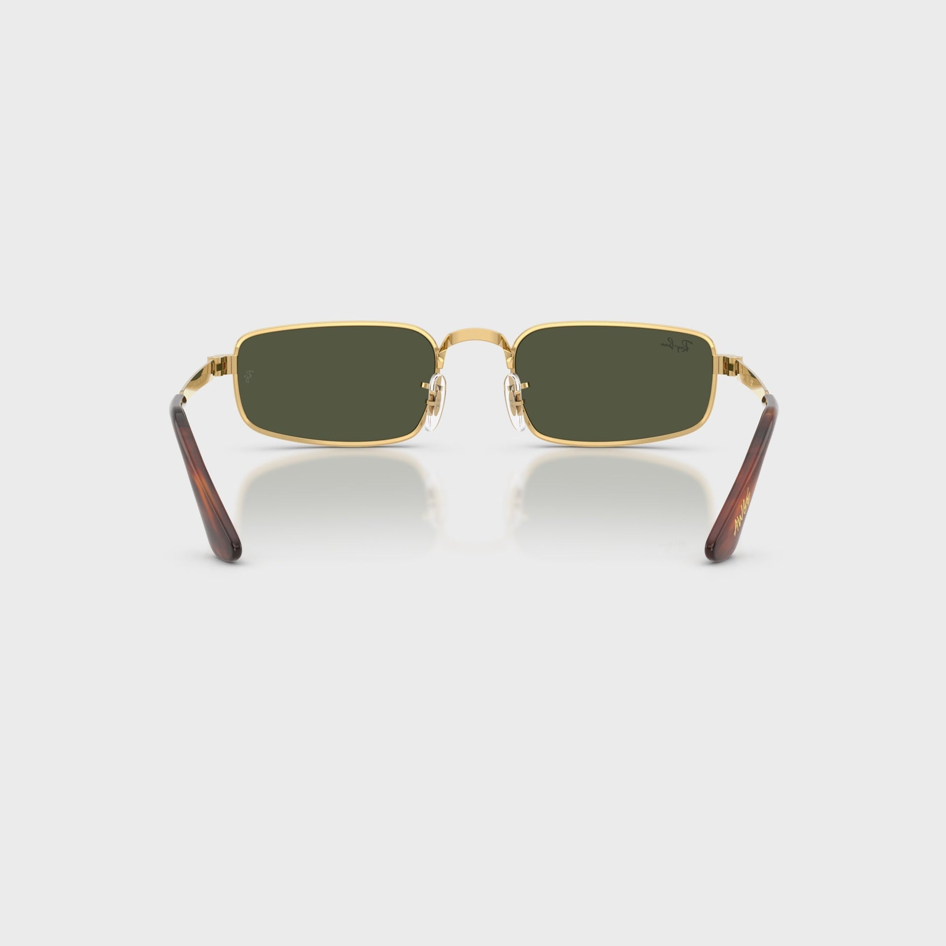 Ray Ban x A$AP ROCKY Bold Metal Sunglasses - Gold / Green