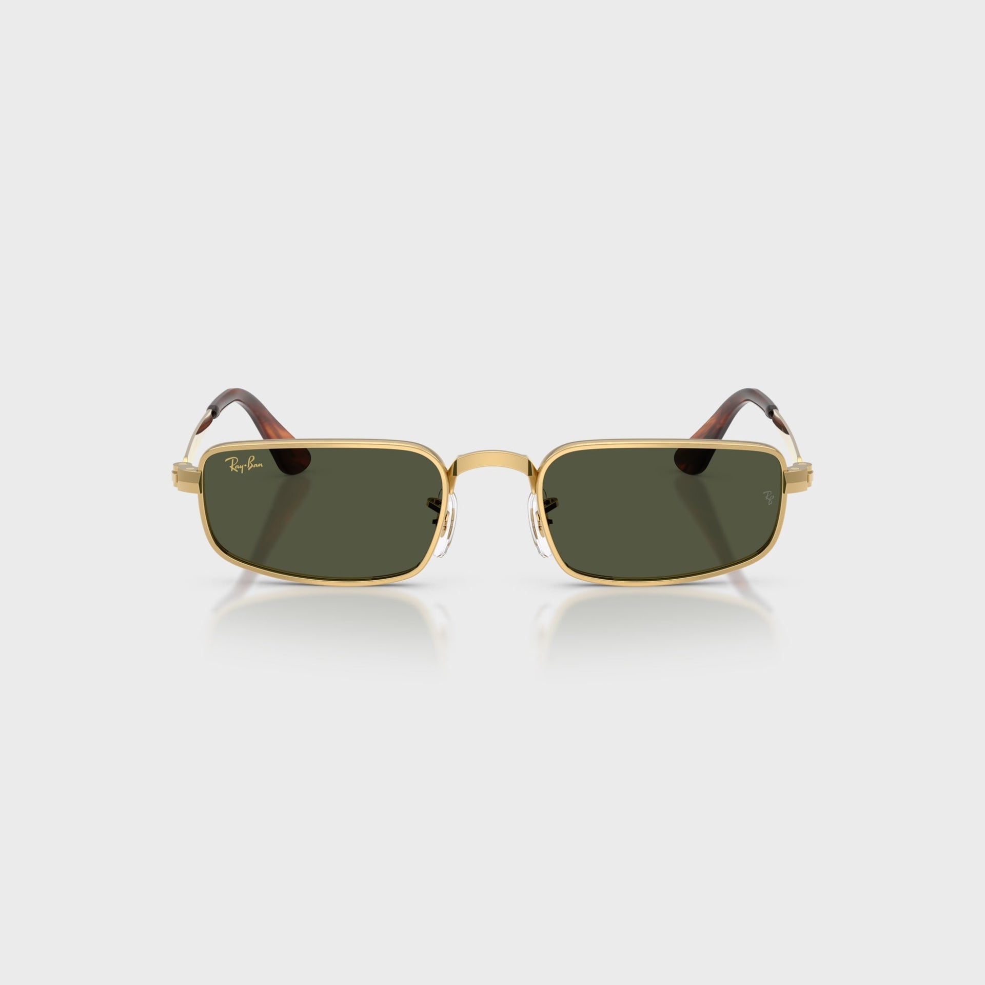 Ray Ban x A$AP ROCKY Bold Metal Sunglasses - Gold / Green