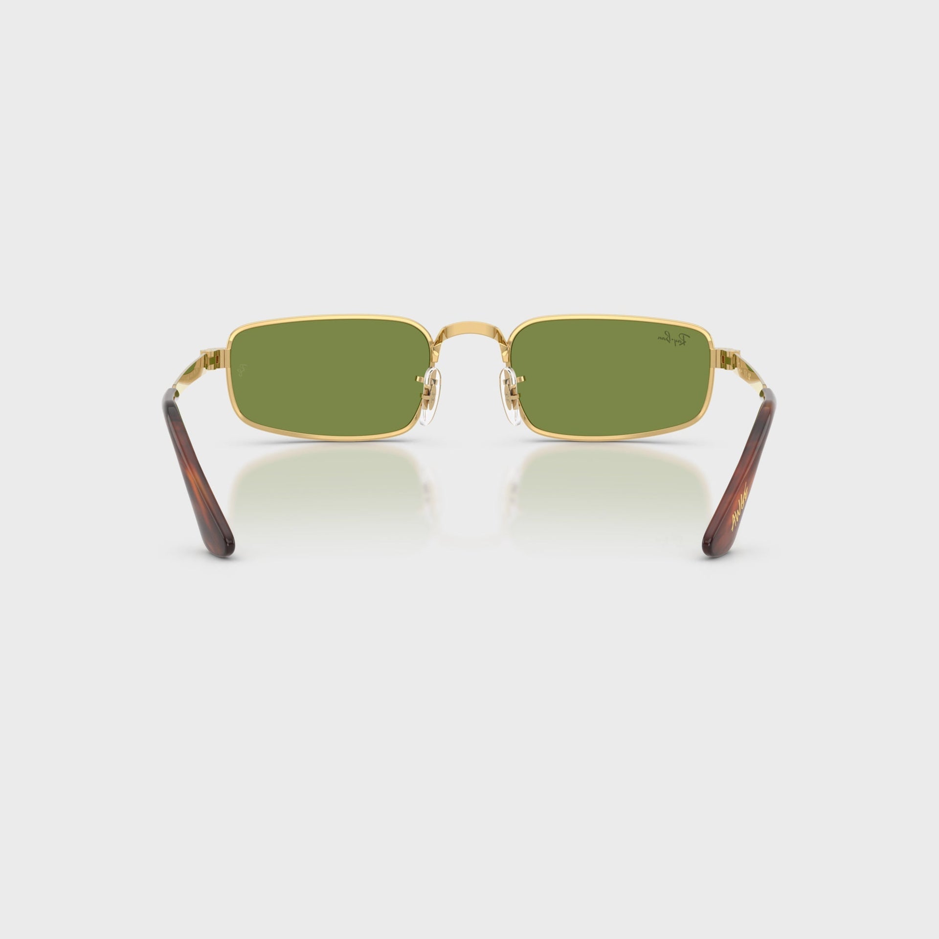 Ray Ban x A$AP ROCKY Bold Metal Sunglasses - Gold / Green