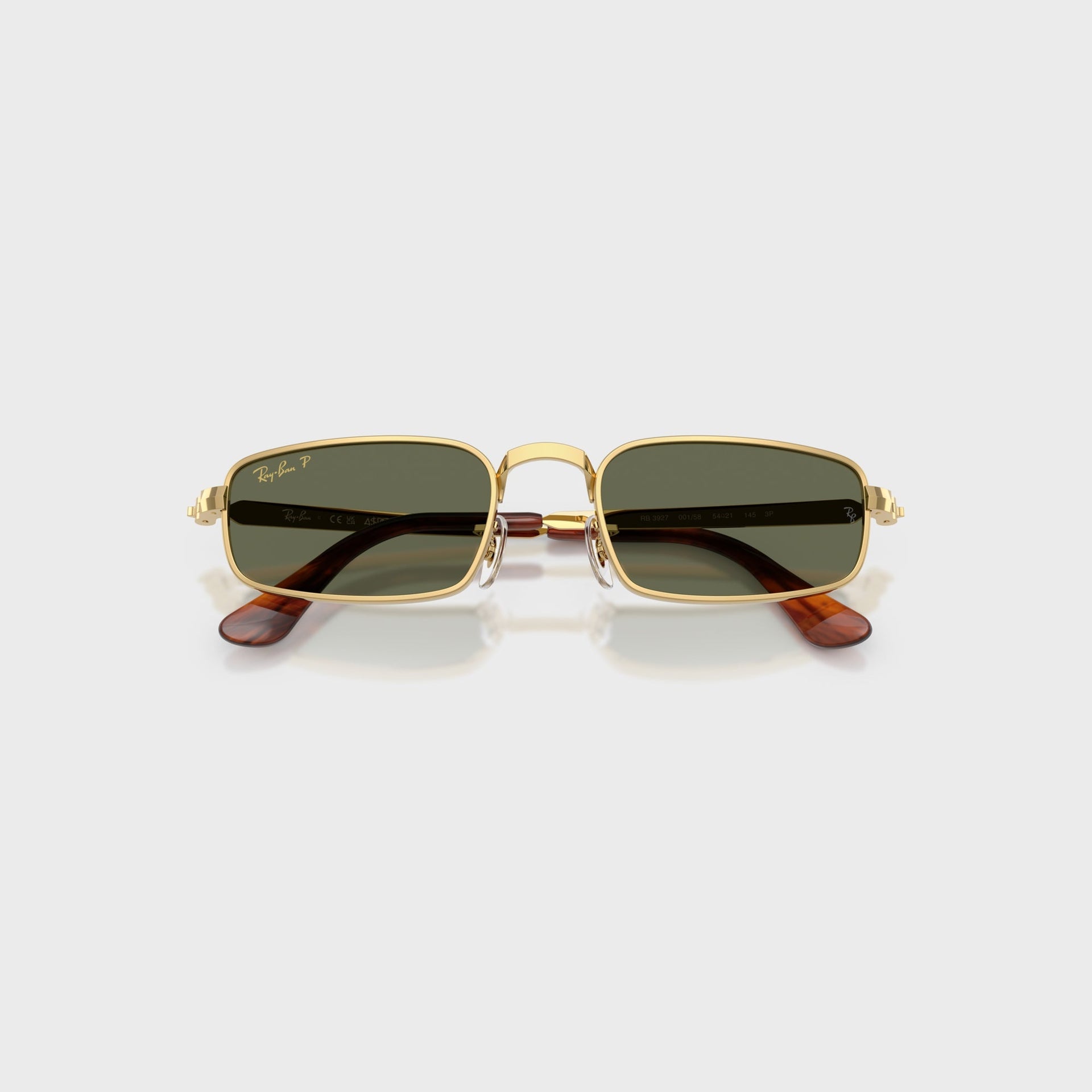 Ray Ban x A$AP ROCKY Bold Metal Sunglasses - Gold / Green
