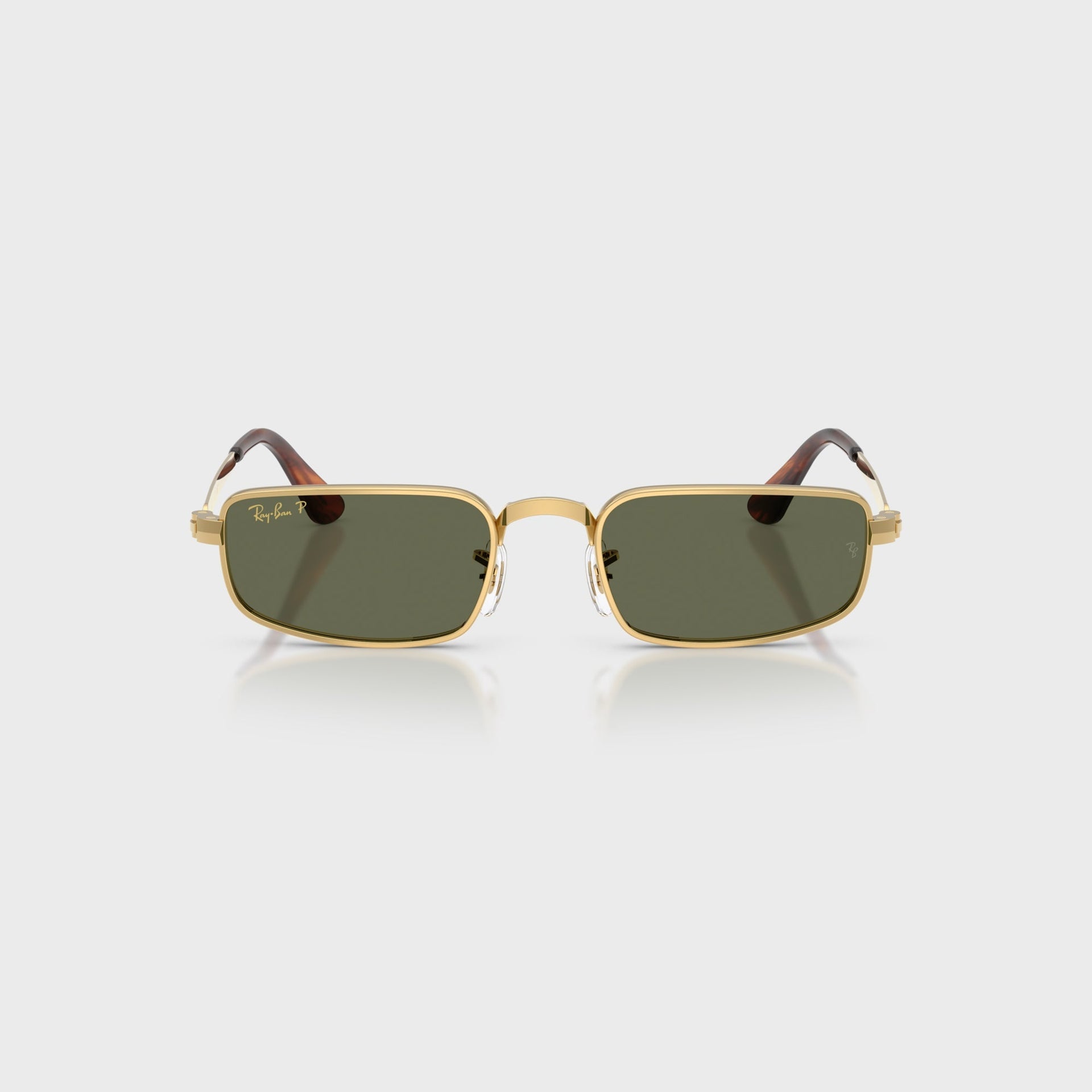 Ray Ban x A$AP ROCKY Bold Metal Sunglasses - Gold / Green
