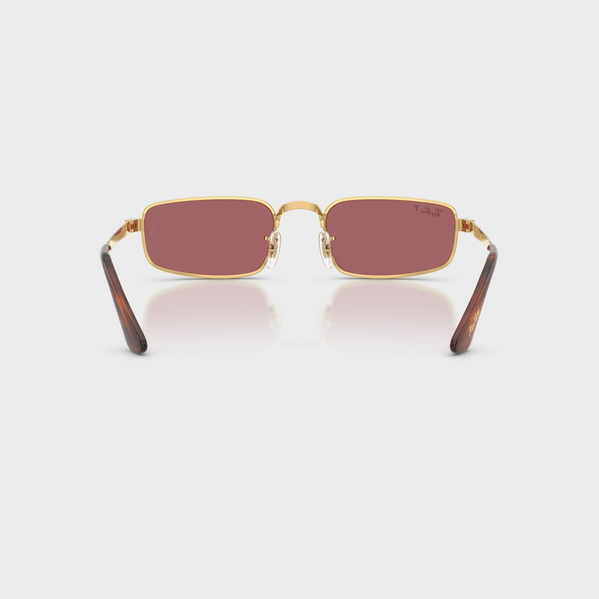 Ray Ban x A$AP ROCKY Bold Metal Sunglasses - Gold / Purple
