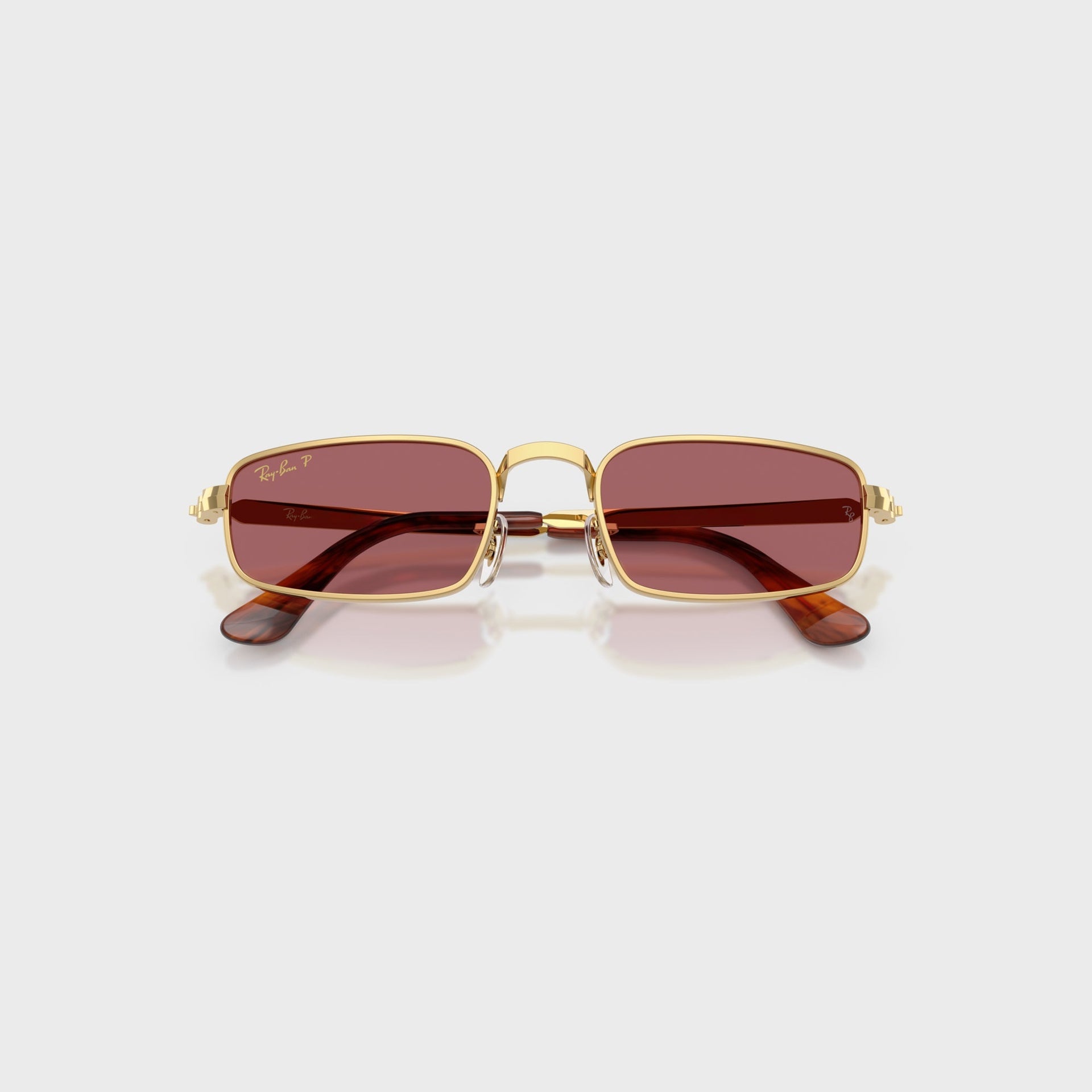 Ray Ban x A$AP ROCKY Bold Metal Sunglasses - Gold / Purple