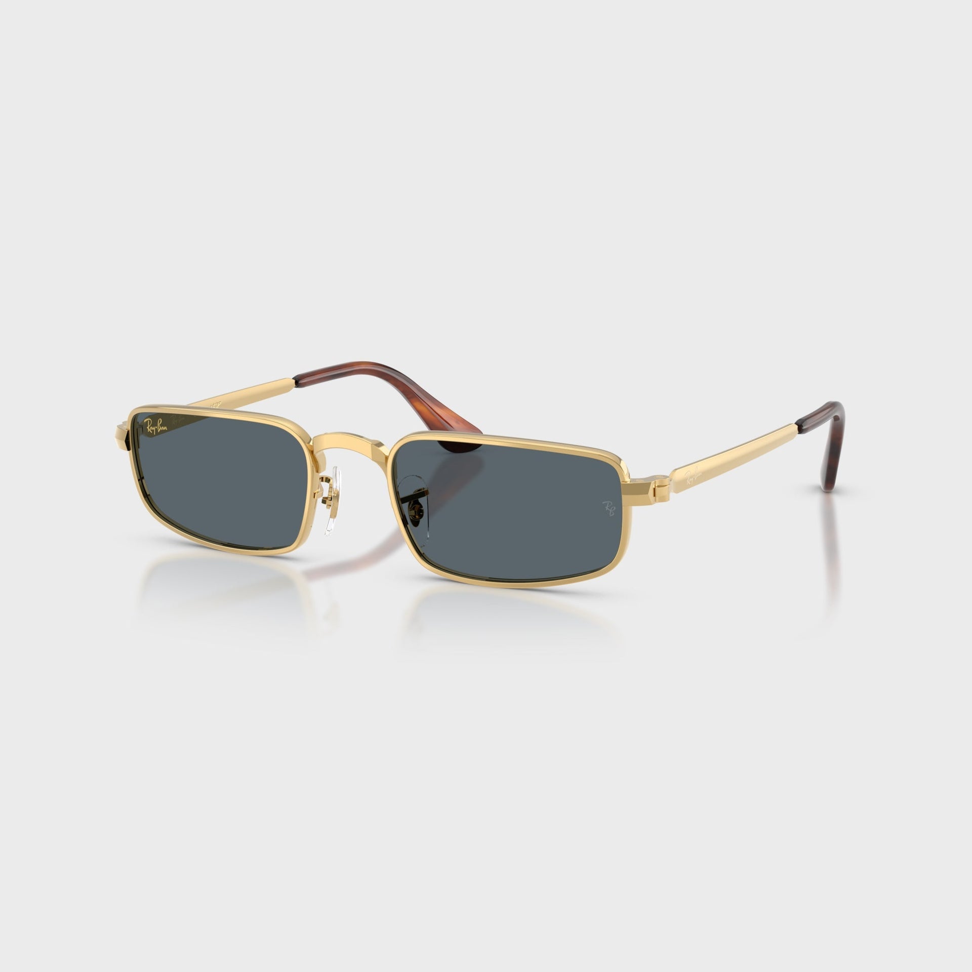Ray Ban x A$AP ROCKY Bold Metal Sunglasses - Gold / Blue