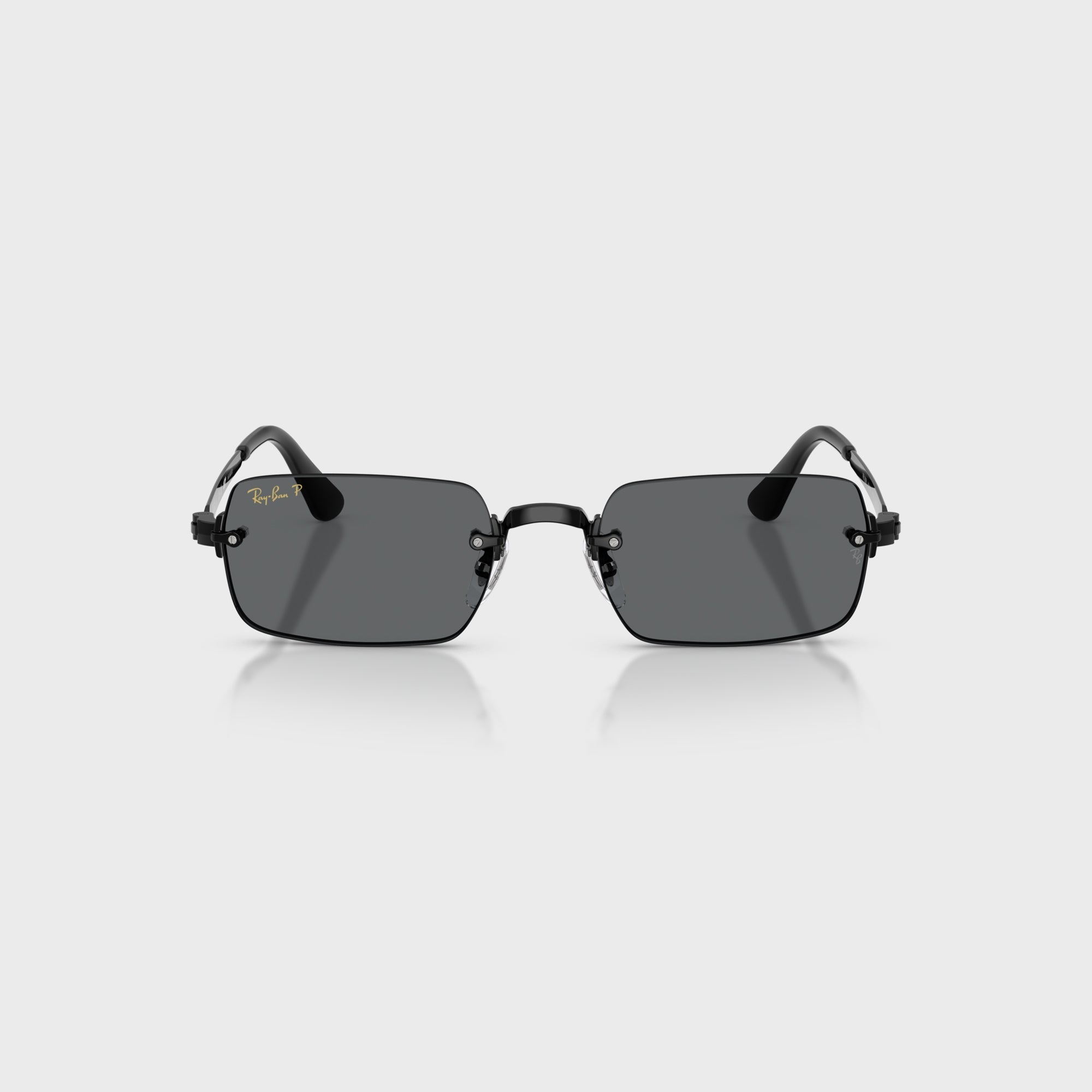 Ray Ban x A$AP ROCKY Rimless Sunglasses - Black / Grey – Kith