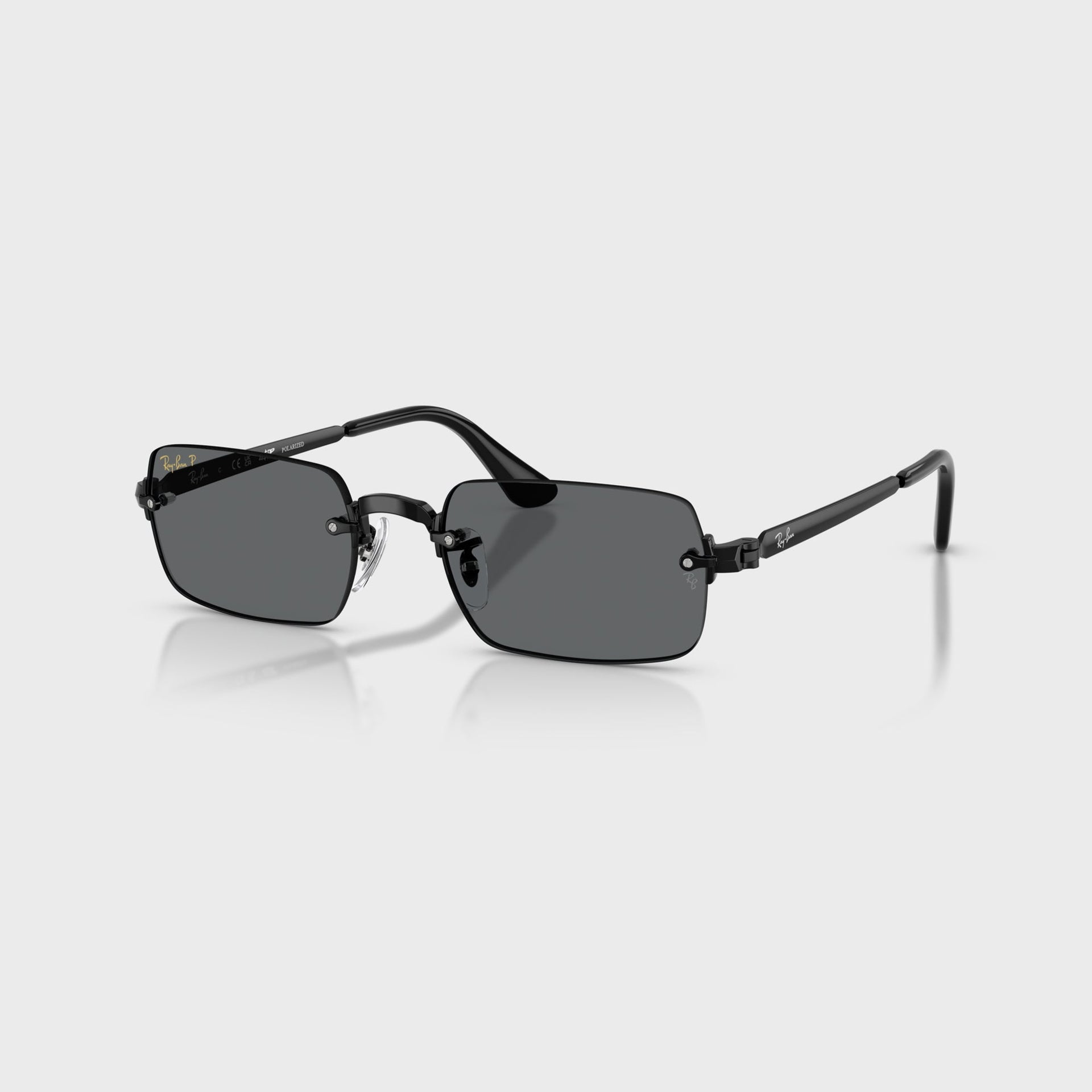Ray Ban x A$AP ROCKY Rimless Sunglasses - Black / Grey