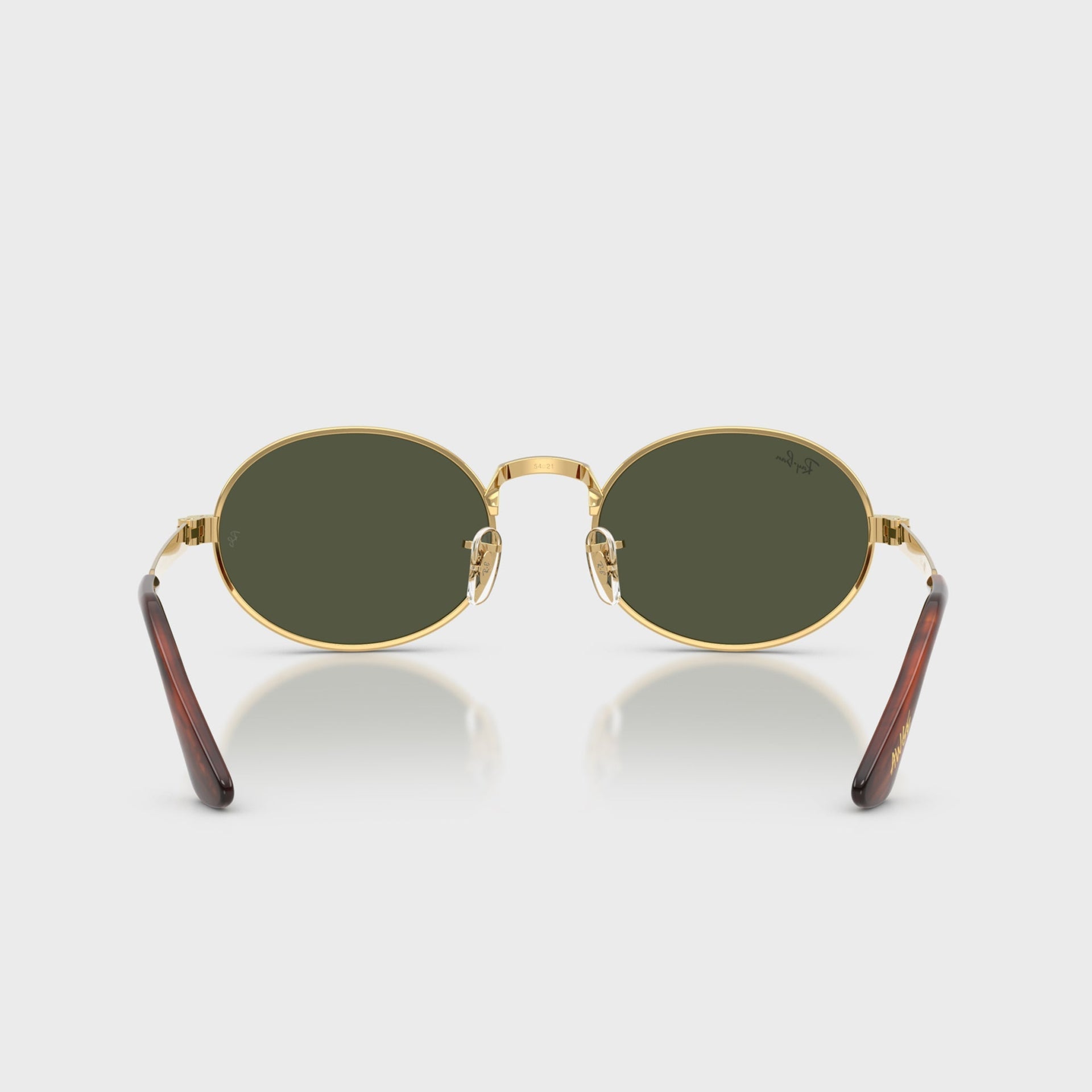 Ray Ban x A$AP ROCKY Bold Metal Sunglasses - Gold / Green