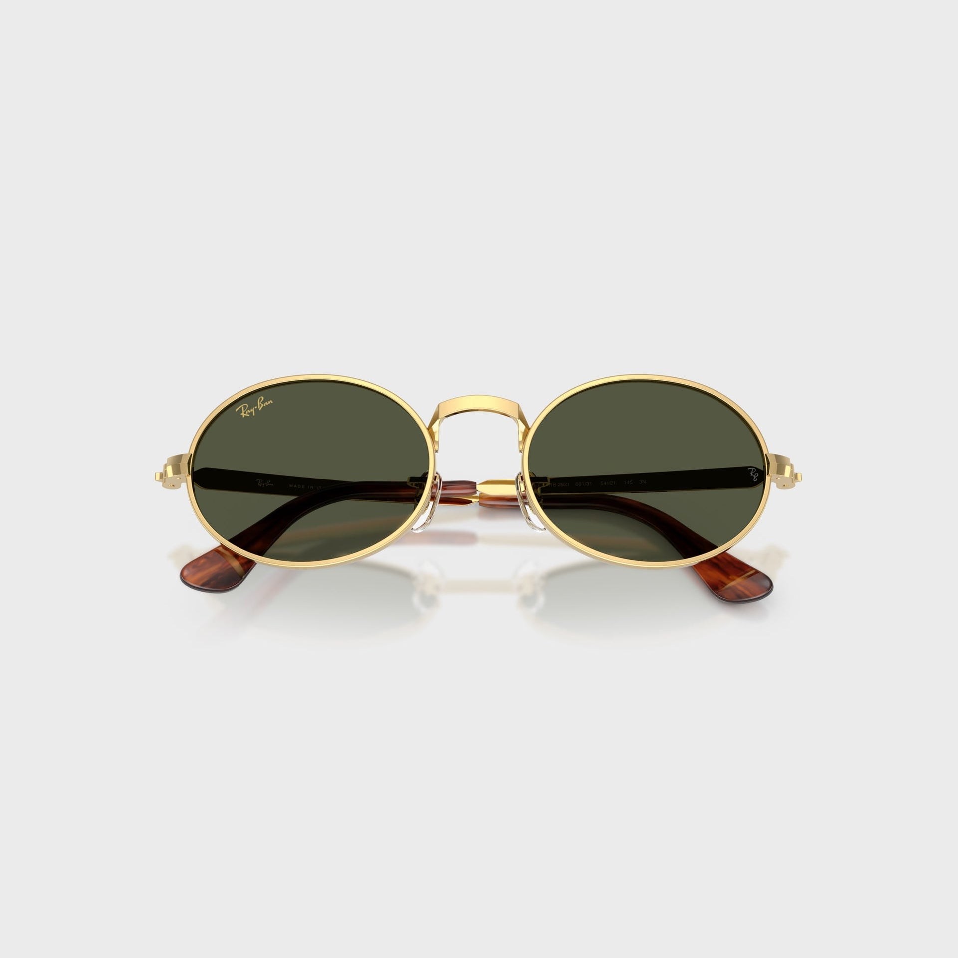 Ray Ban x A$AP ROCKY Bold Metal Sunglasses - Gold / Green