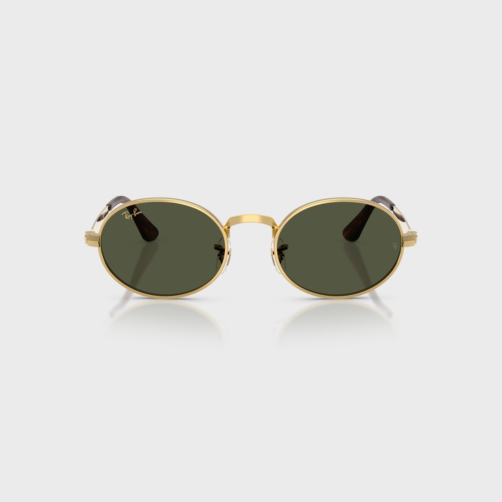 Ray Ban x A$AP ROCKY Bold Metal Sunglasses - Gold / Green