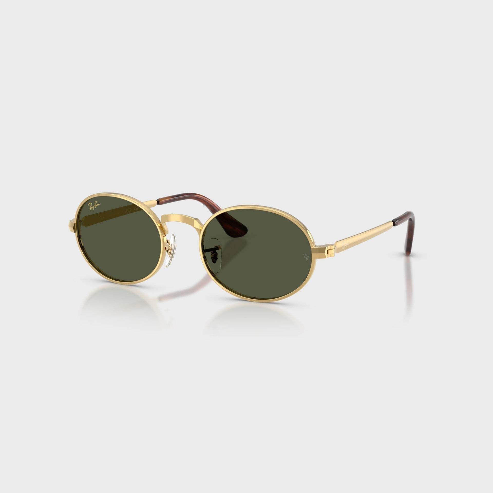 Ray Ban x A$AP ROCKY Bold Metal Sunglasses - Gold / Green