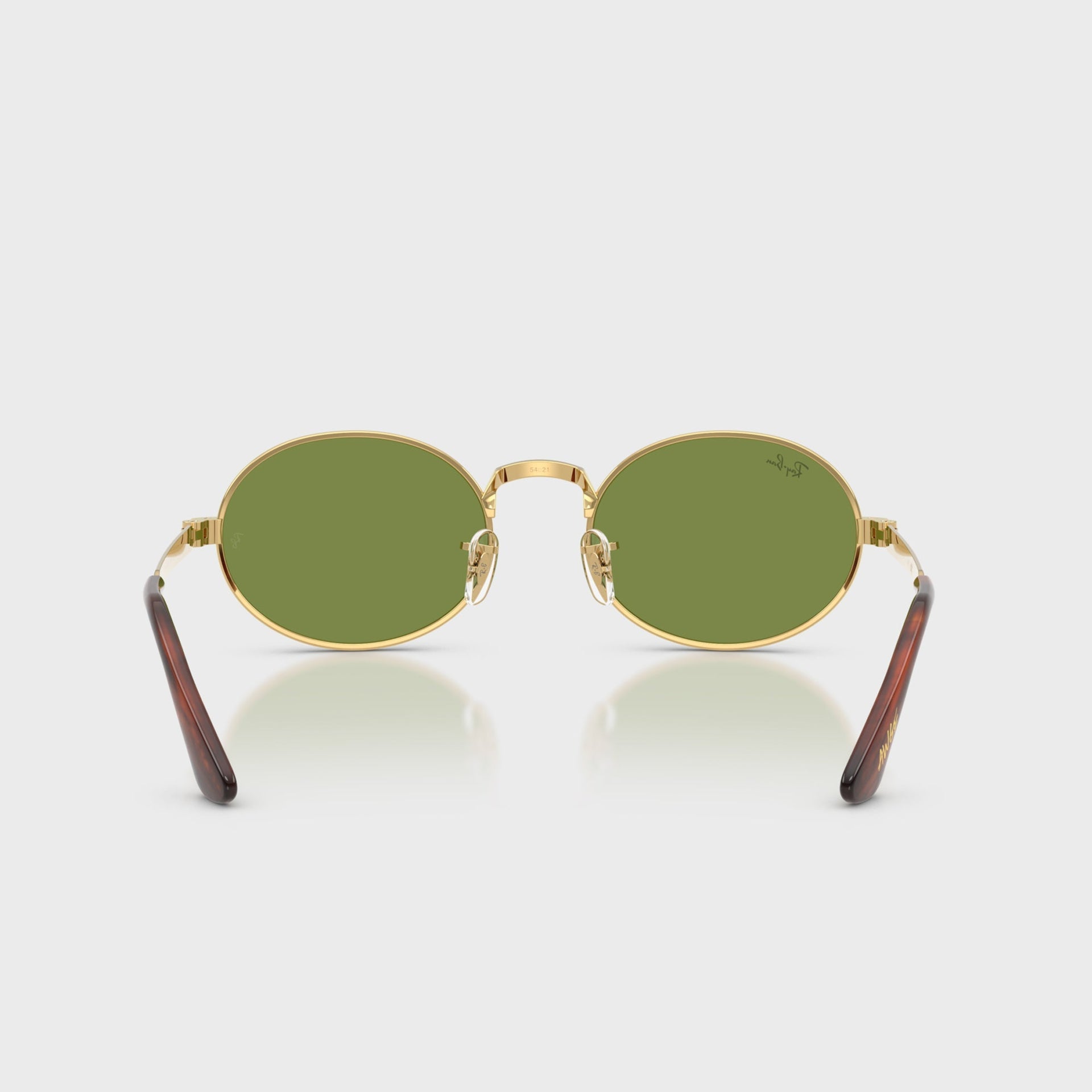 Ray Ban x A$AP ROCKY Bold Metal Sunglasses - Gold / Green