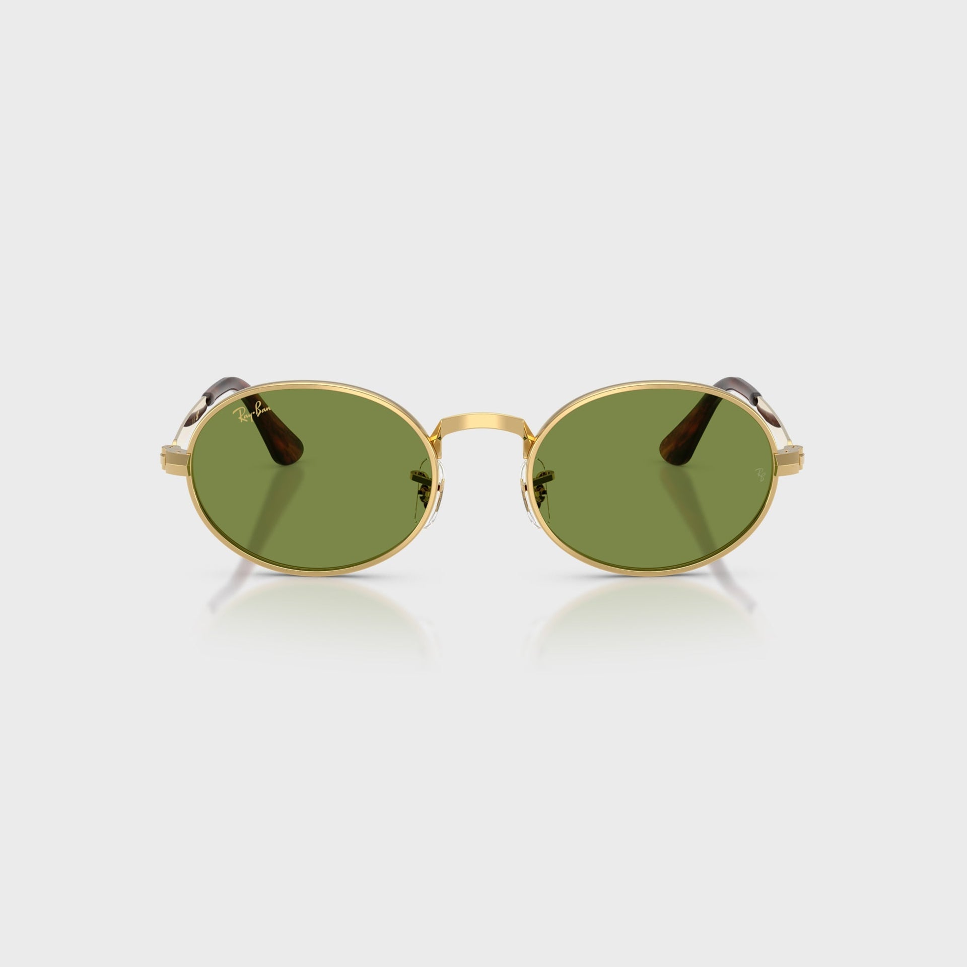 Ray Ban x A$AP ROCKY Bold Metal Sunglasses - Gold / Green