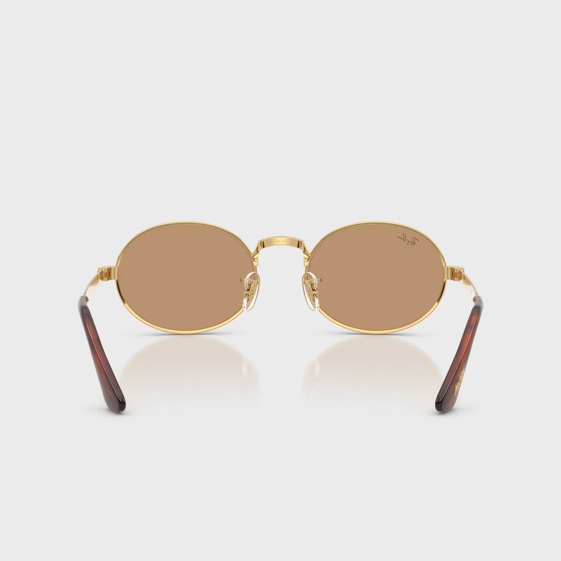 Ray Ban x A$AP ROCKY Bold Metal Sunglasses - Gold / Brown