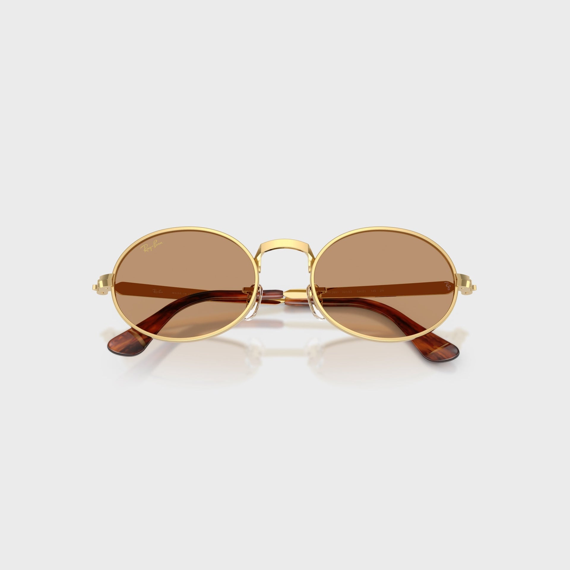 Ray Ban x A$AP ROCKY Bold Metal Sunglasses - Gold / Brown