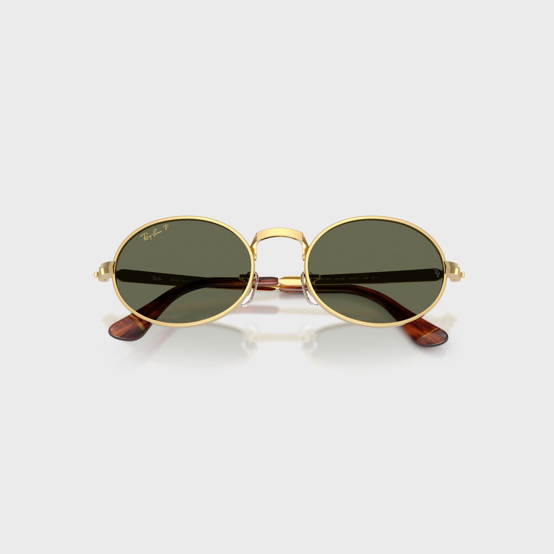 Ray Ban x A$AP ROCKY Bold Metal Sunglasses - Gold / Green