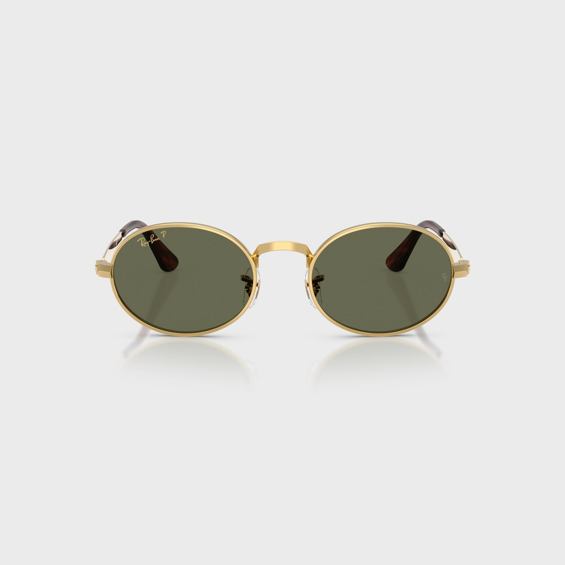 Ray Ban x A$AP ROCKY Bold Metal Sunglasses - Gold / Green