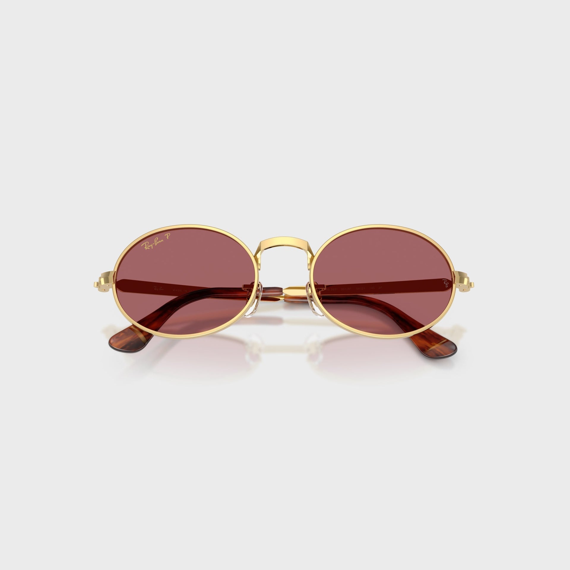 Ray Ban x A$AP ROCKY Bold Metal Sunglasses - Gold / Purple