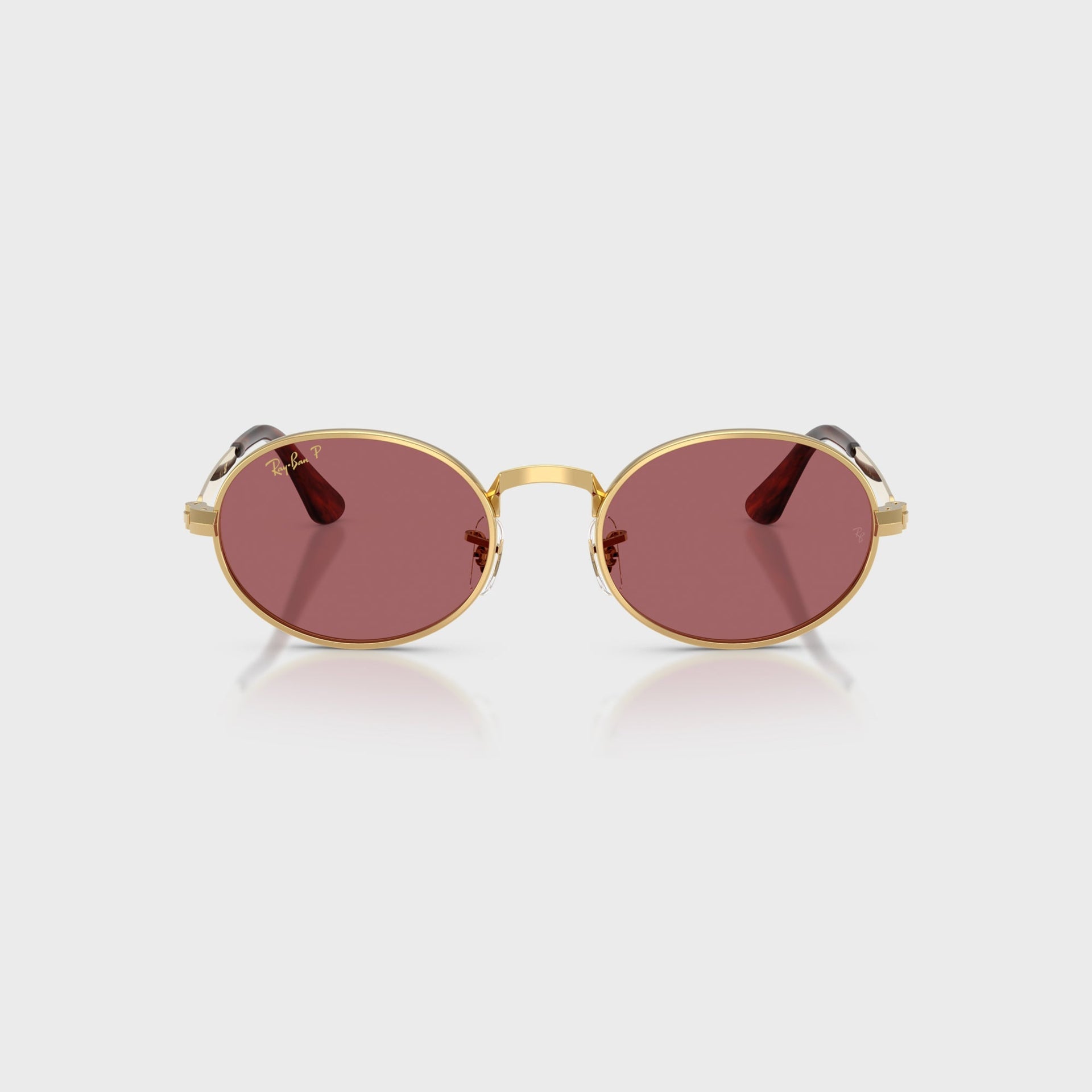 Ray Ban x A$AP ROCKY Bold Metal Sunglasses - Gold / Purple