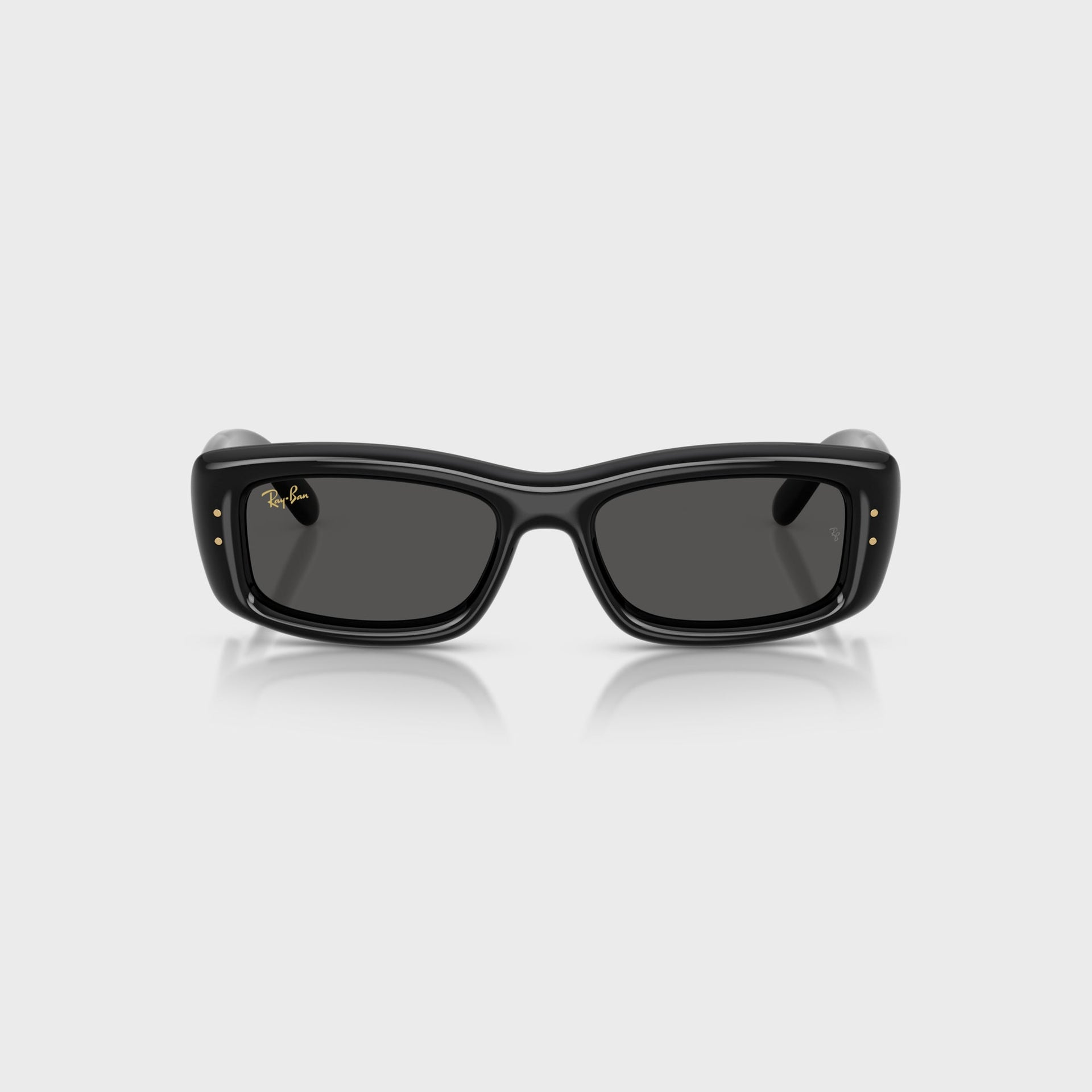 Ray Ban x A$AP Rocky Kiliane Puffer Sunglasses - Black Frame / Dark Grey Lens