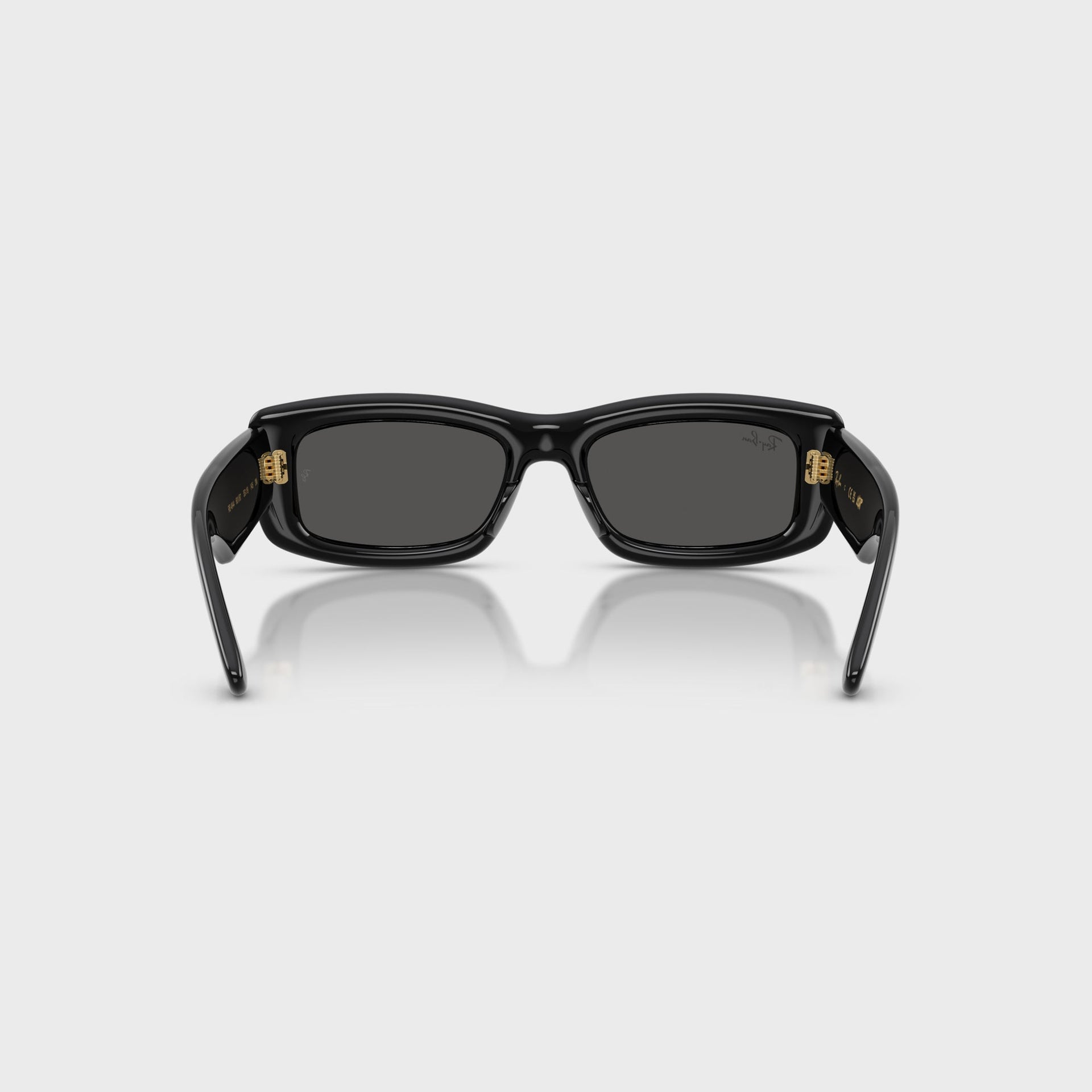 Ray Ban x A$AP Rocky Kiliane Puffer Sunglasses - Black Frame / Dark Grey Lens