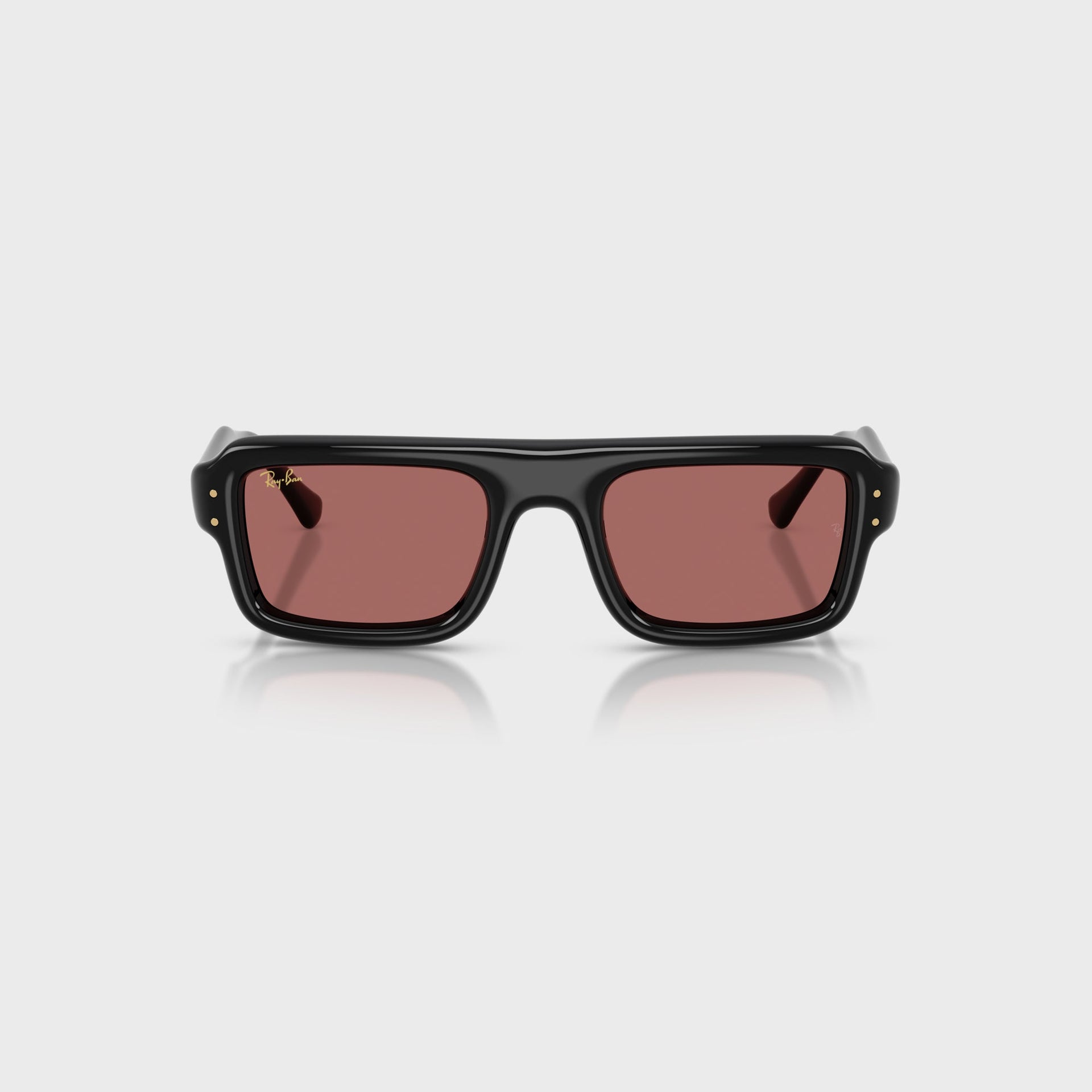Ray Ban x A$AP Rocky Flacko Puffer Sunglasses - Black Frame / Violet Lens