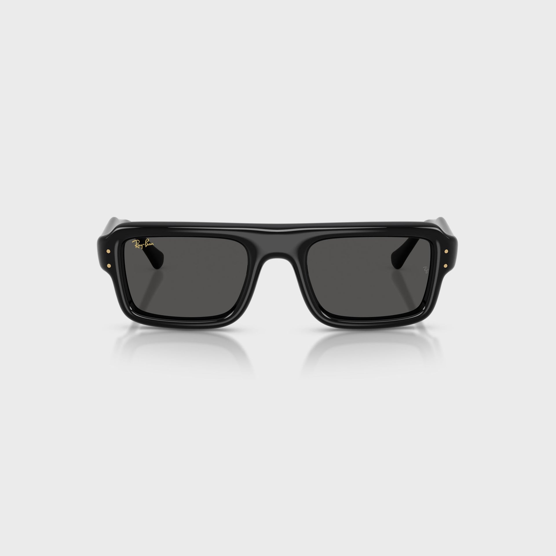 Ray Ban x A$AP Rocky Flacko Puffer Sunglasses - Black Frame / Dark Grey Lens