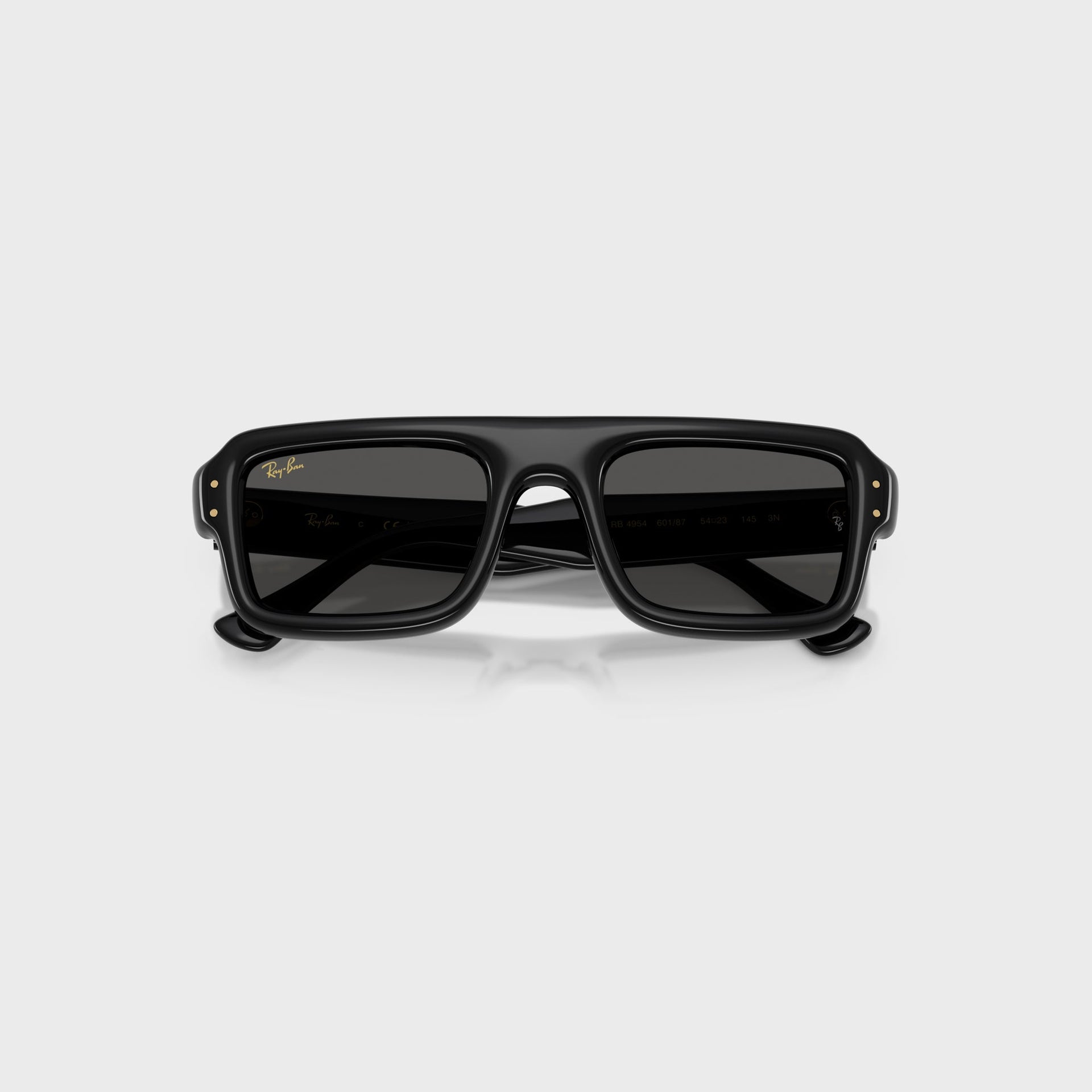 Ray Ban x A$AP Rocky Flacko Puffer Sunglasses - Black Frame / Dark Grey Lens