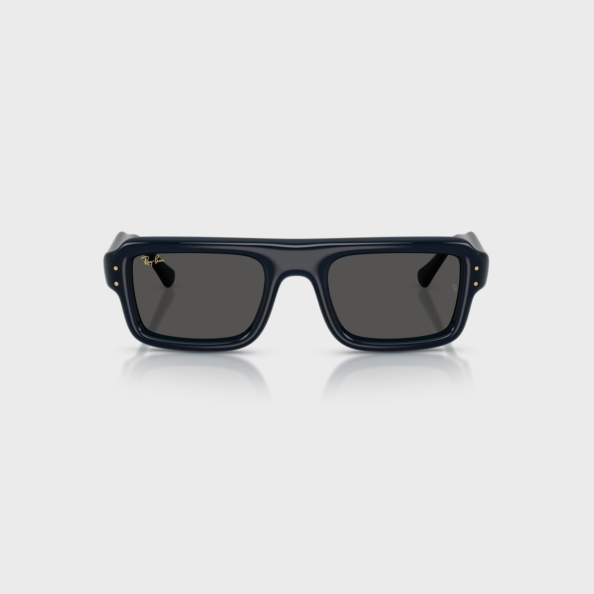 Ray Ban x A$AP Rocky Flacko Puffer Sunglasses - Transparent Blue Frame / Dark Grey Lens