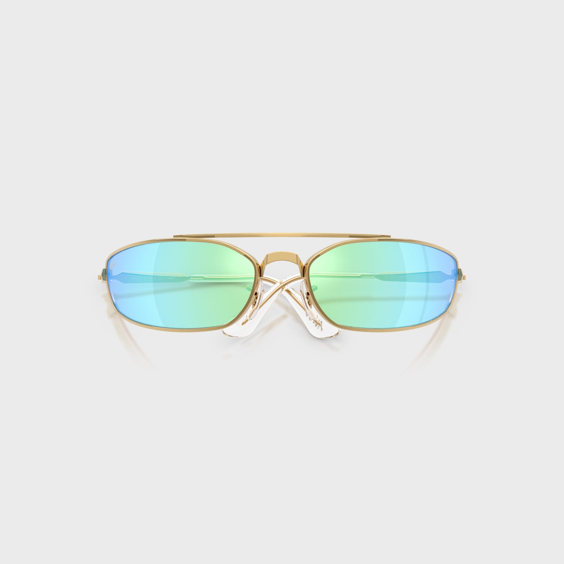 Ray Ban x A$AP ROCKY Pinnacle Metal Sunglasses - Gold / Blue