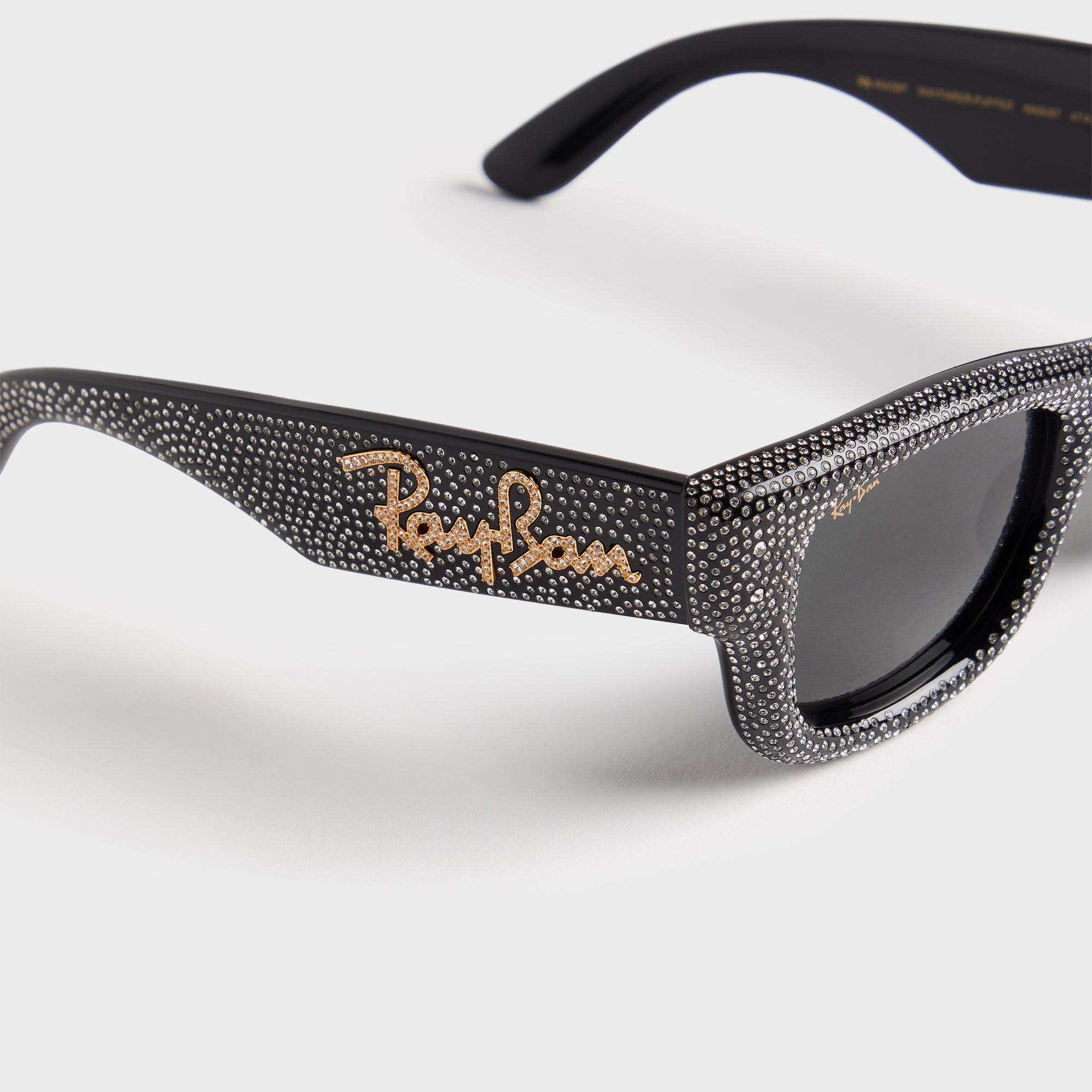 Ray-Ban x A$AP Rocky Wayfarer Puffer - Black / Strass Pave / Dark