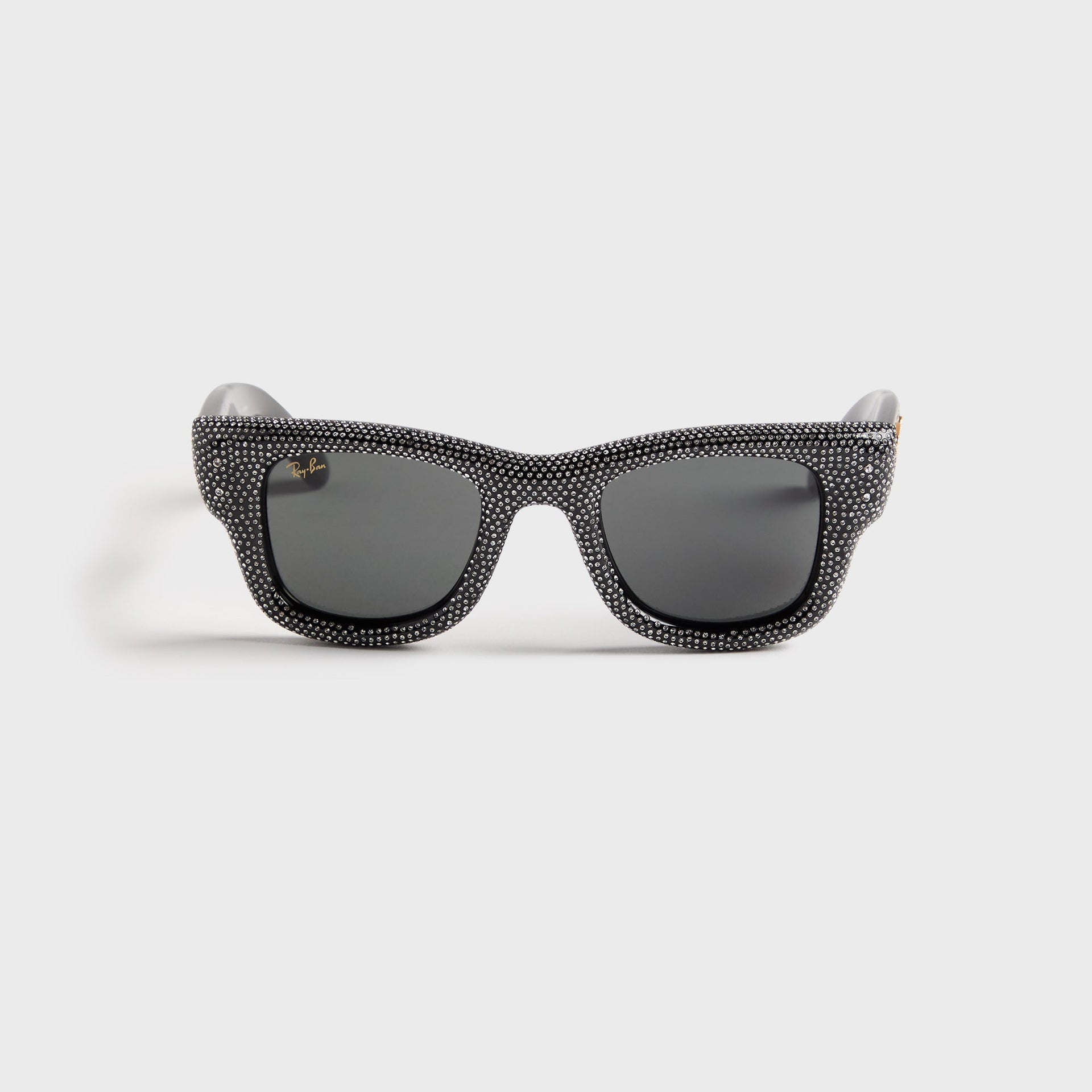Ray-Ban x A$AP Rocky Wayfarer Puffer - Black / Strass Pave / Dark Grey