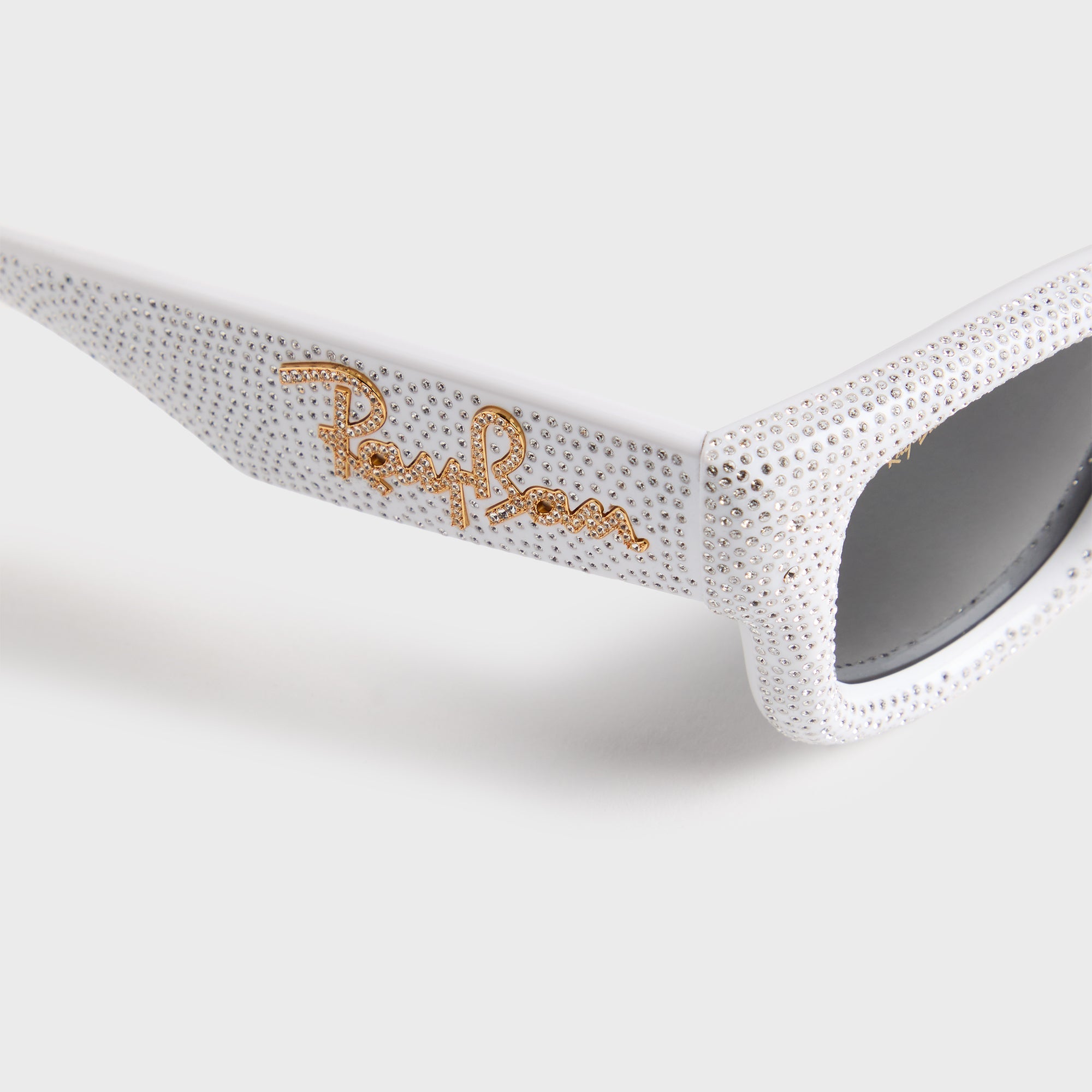 Ray-Ban x A$AP Rocky Wayfarer Puffer - White / Strass Pave / Dark