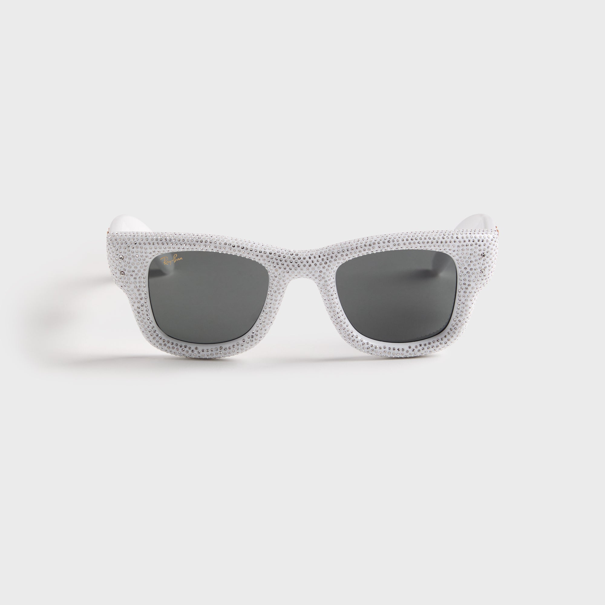 Ray-Ban x A$AP Rocky Wayfarer Puffer - White / Strass Pave / Dark