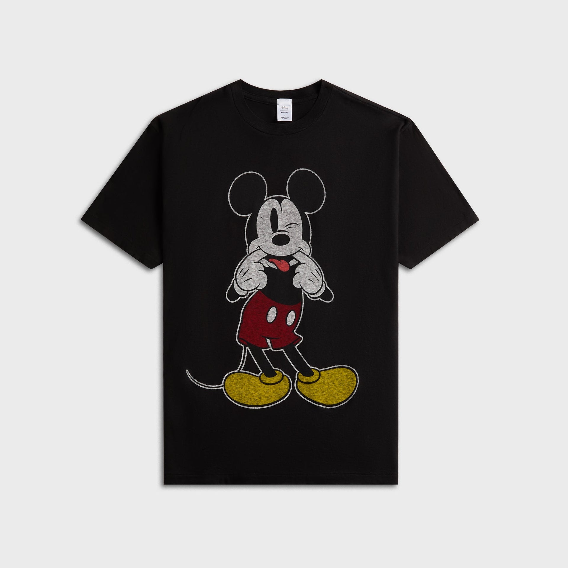 ReDone Silly Mickey Boyfriend Tee - Black