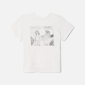 ReDone Classic Tee Girl Power - Vintage White