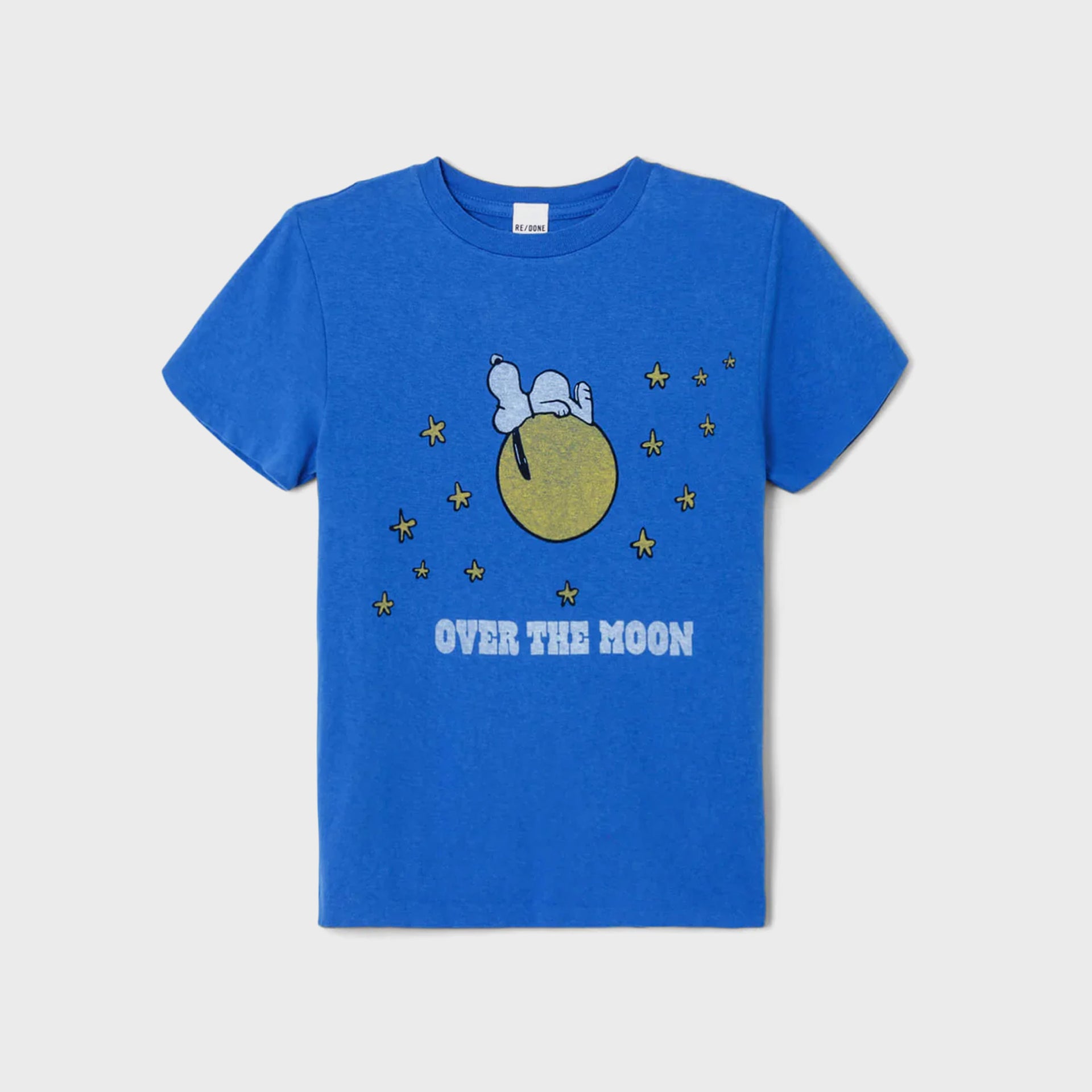 ReDone Classic Tee Snoopy Moon - Lapis