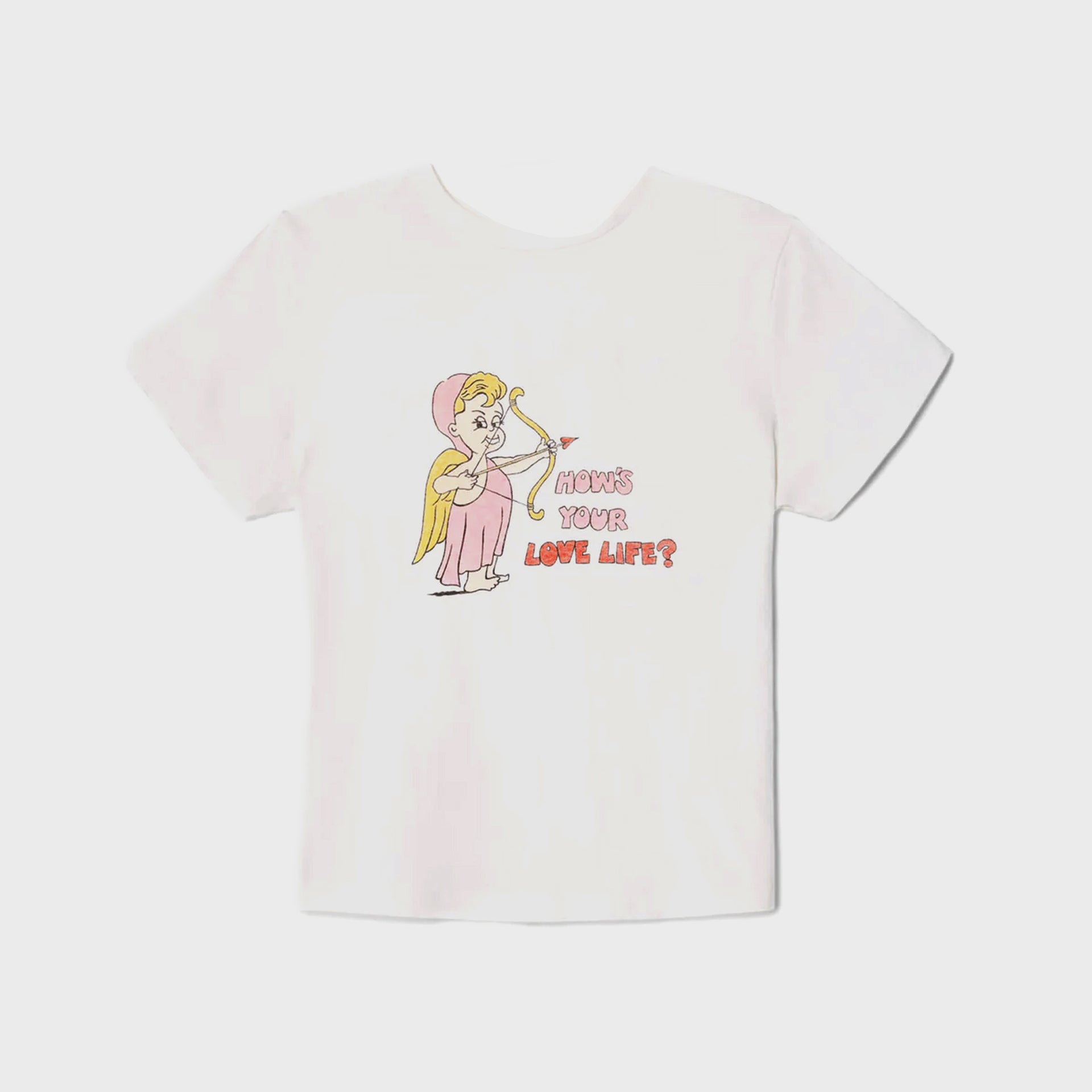 ReDone Love Life Classic Tee - Vintage White