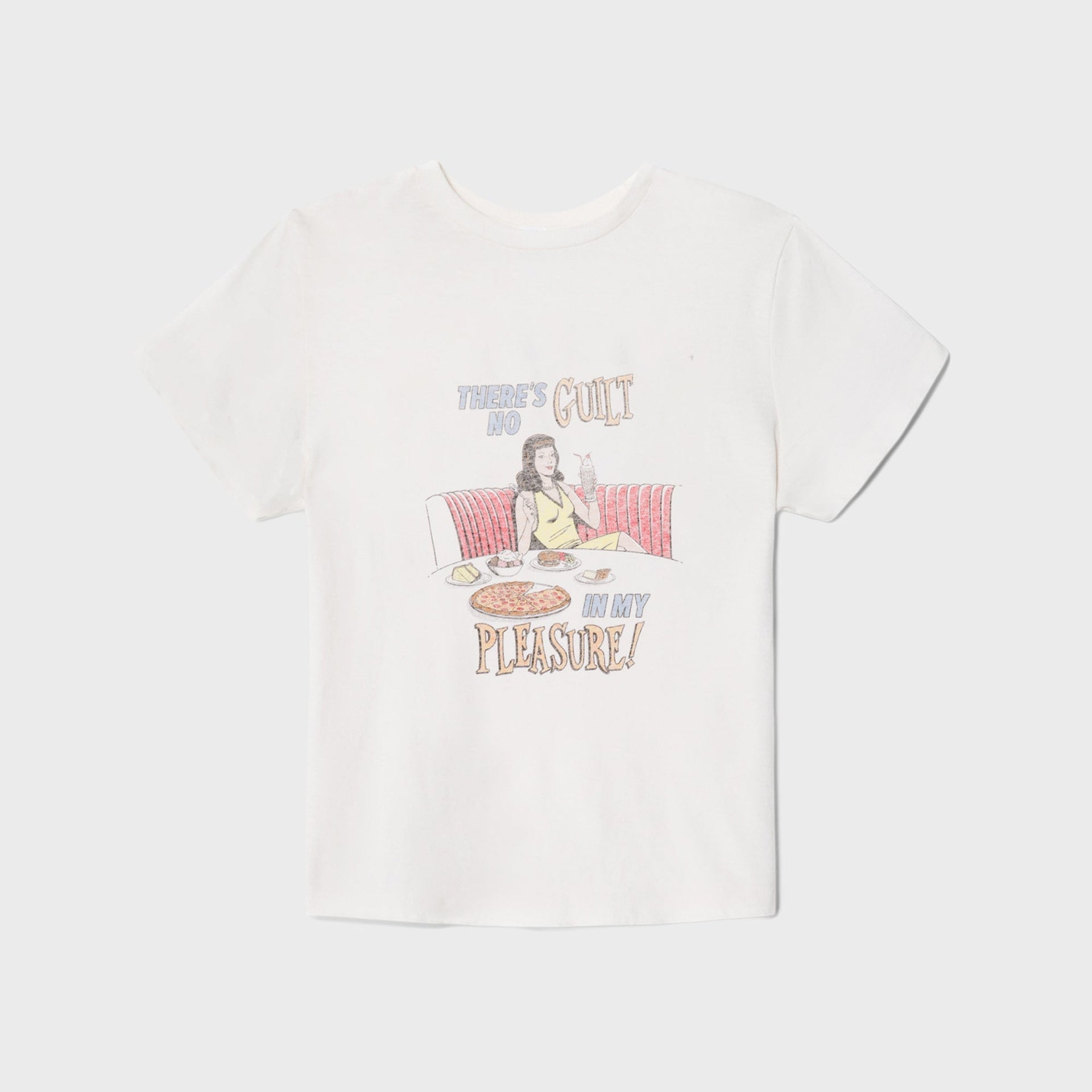 ReDone Classic Pleasure Tee - Vintage White