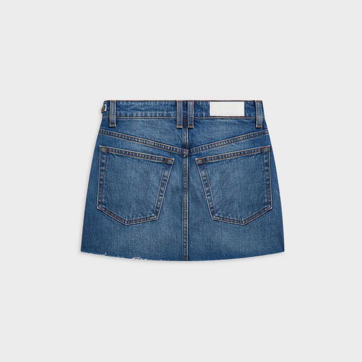 ReDone Britt Skirt - Vinyl Fade