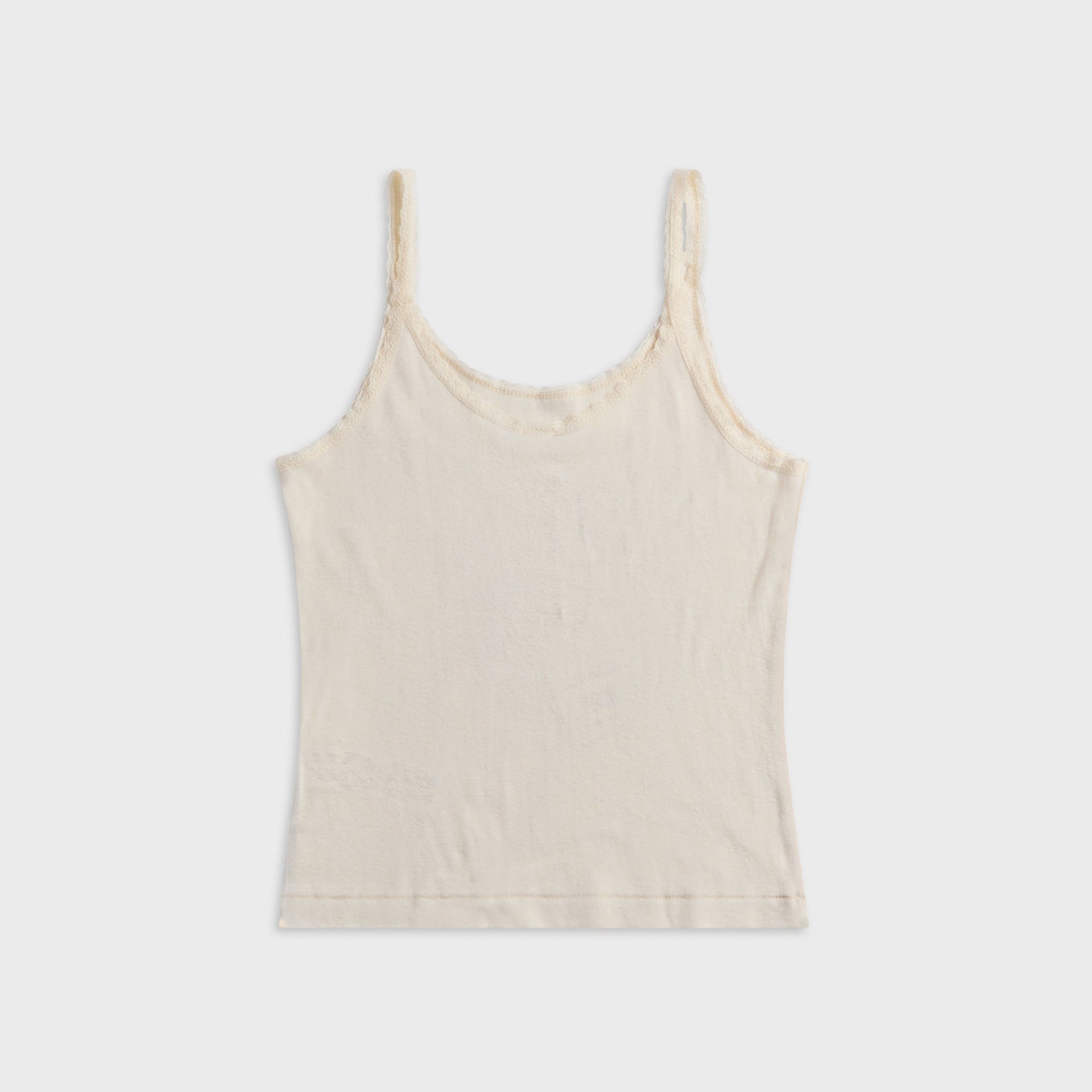 ReDone Lace Strap Tank Top - Peachy Keen