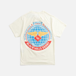 Rhude Worldwide Tee - Vintage White