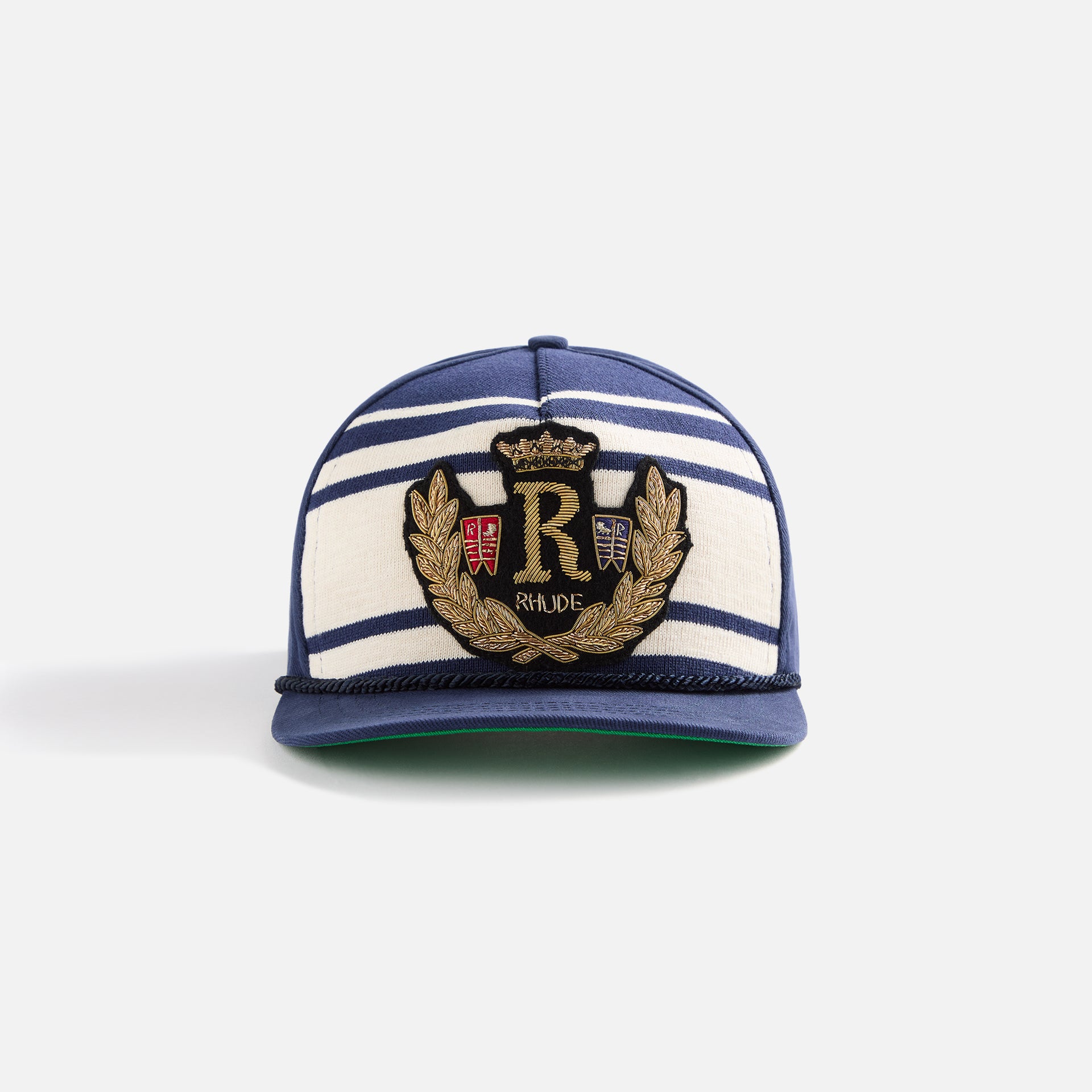 Rhude Rope Crest Structure Cap - Navy