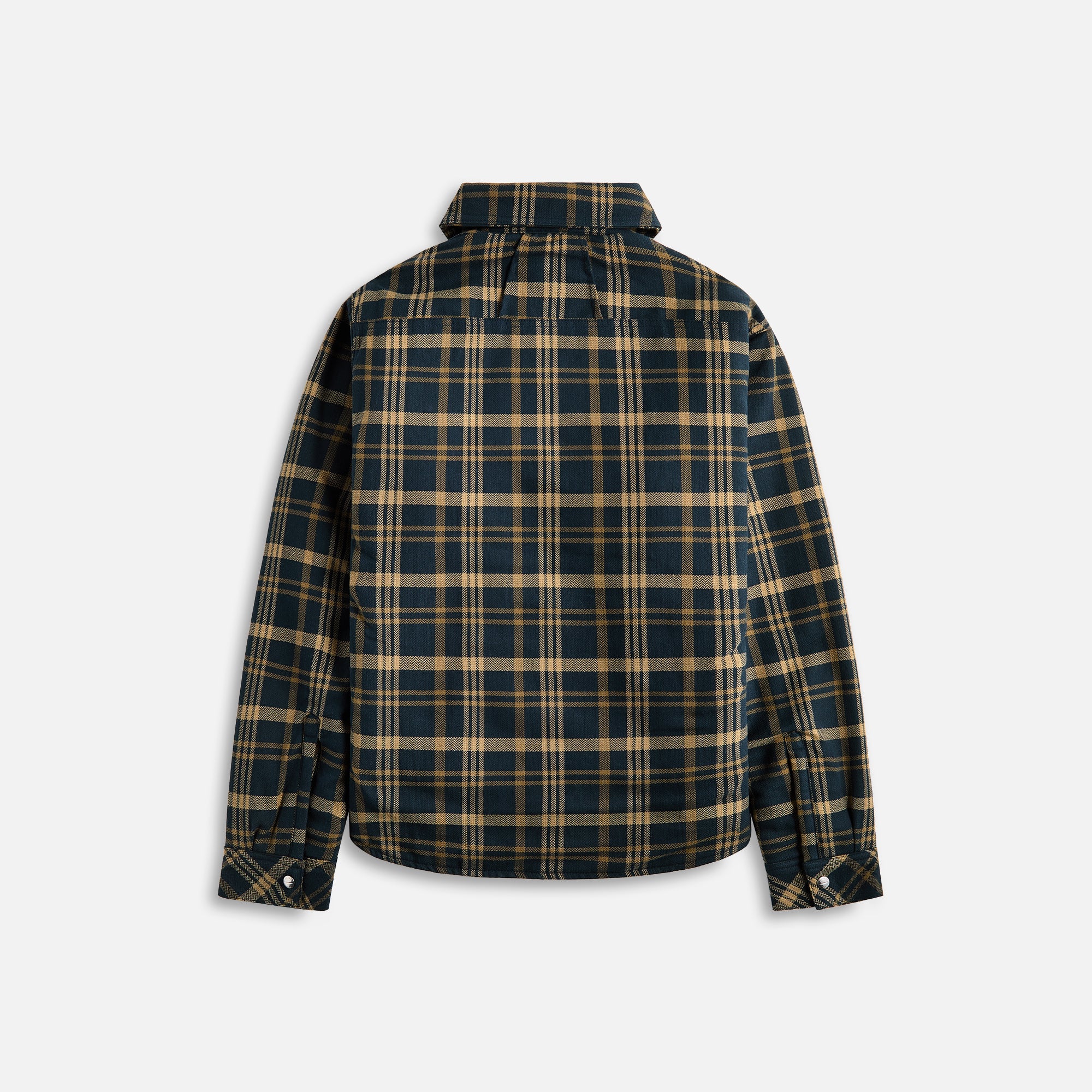 Rhude Flannel Sherpa Overshirt - Brown / Black – Kith Rhude Flannel Sherpa Overshirt - Brown / Black – Kith