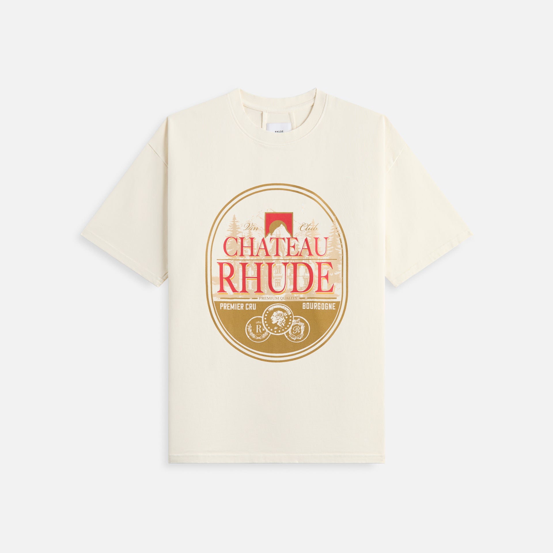 Rhude Premier Cru Tee - Vintage White