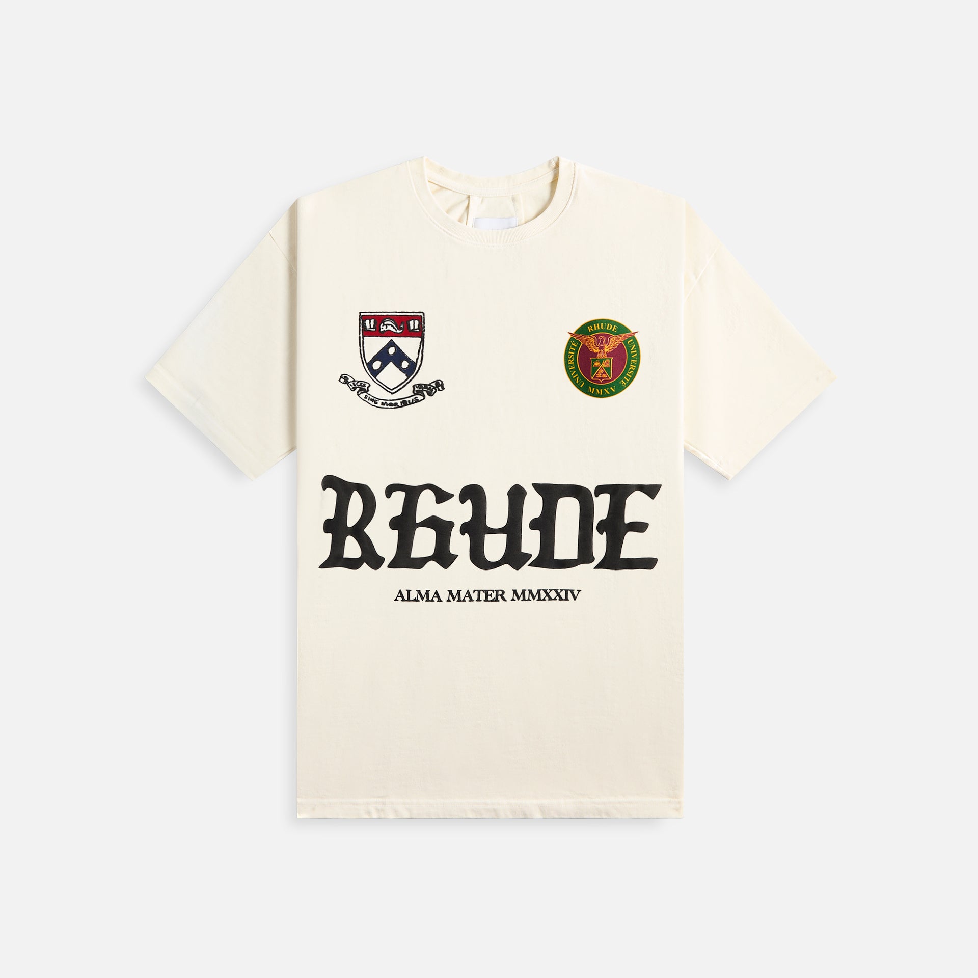 Rhude Runway Script - Vintage White