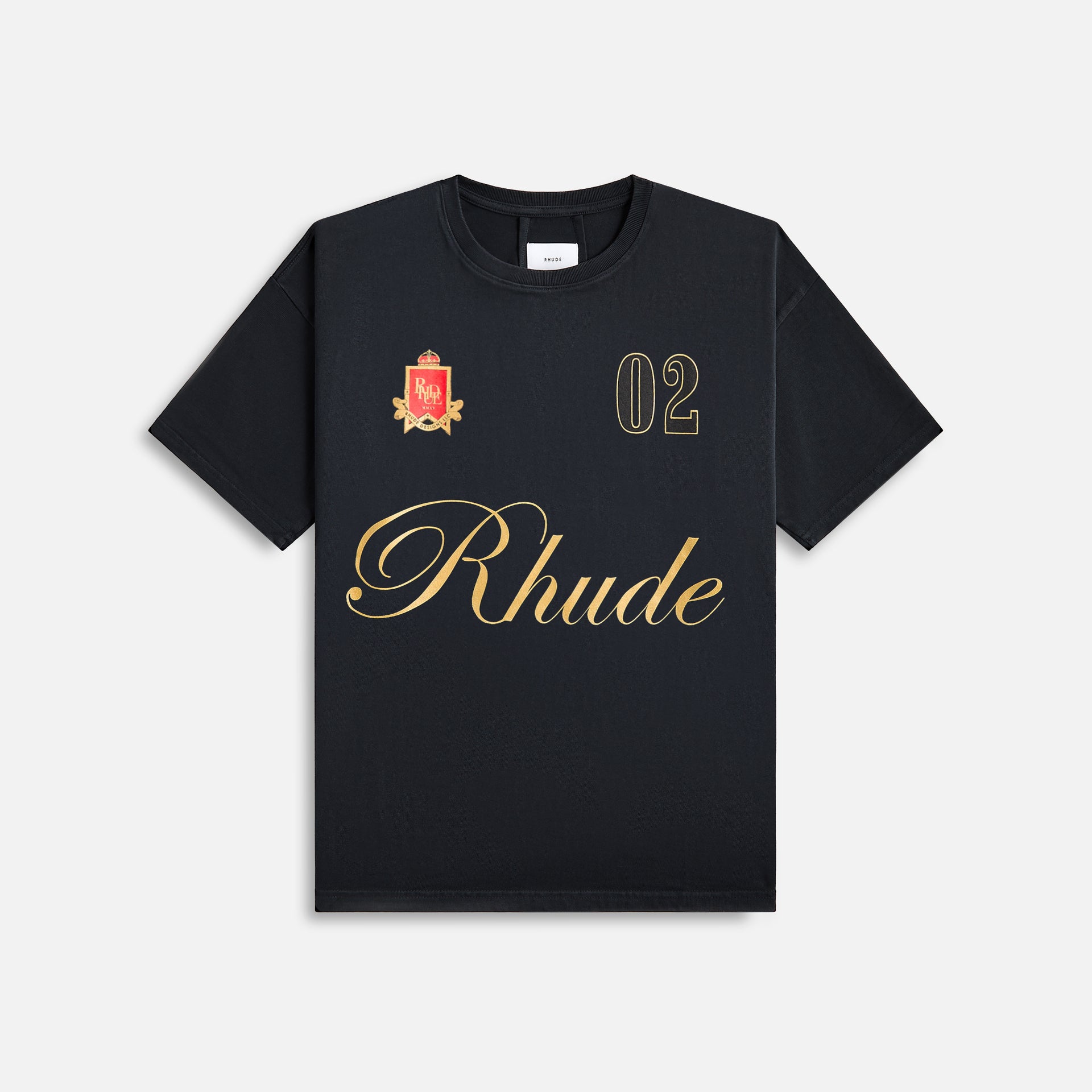 Rhude Script Tee - Black